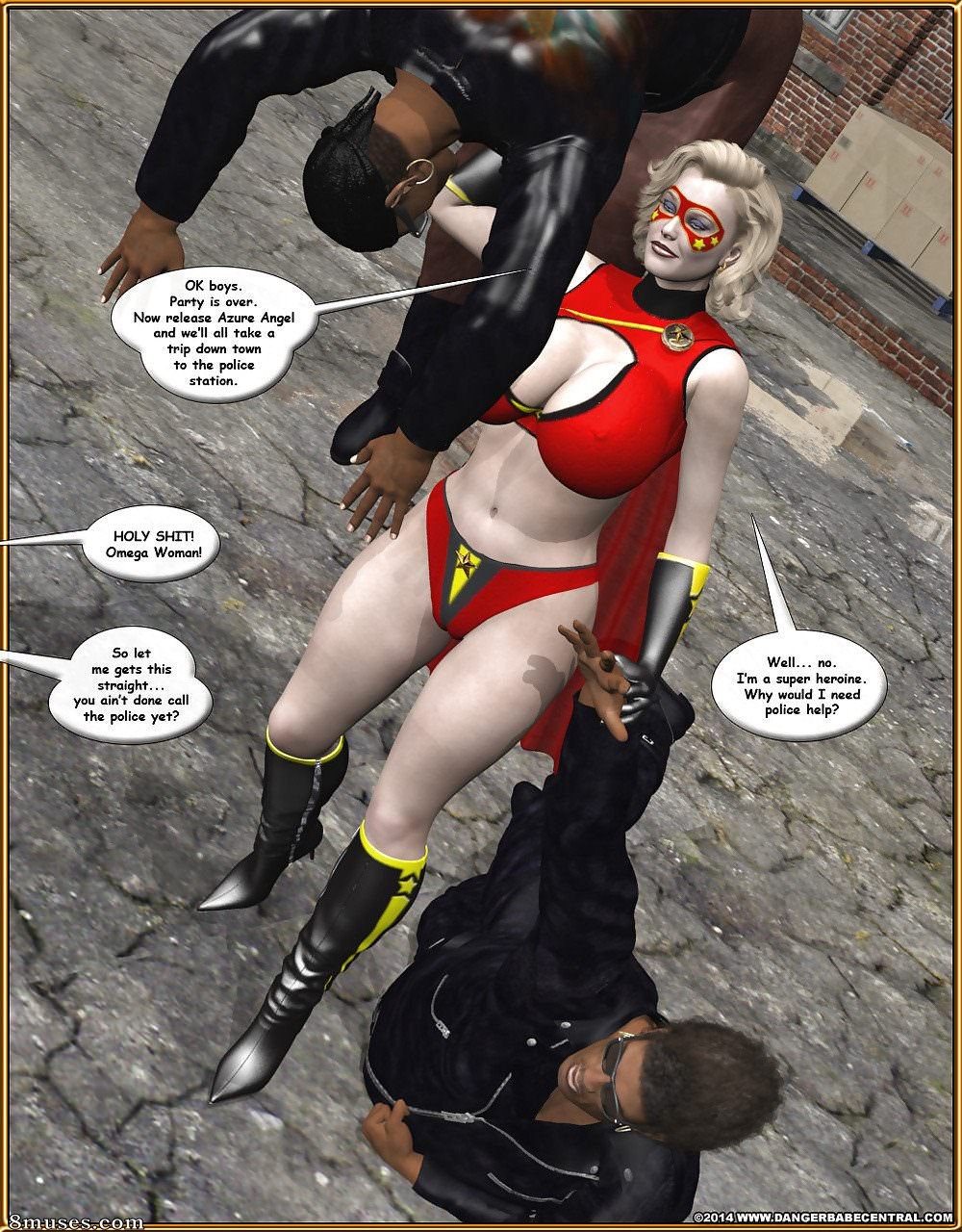 3D - La femme oméga - Chaos sur le marché noir - Page 48