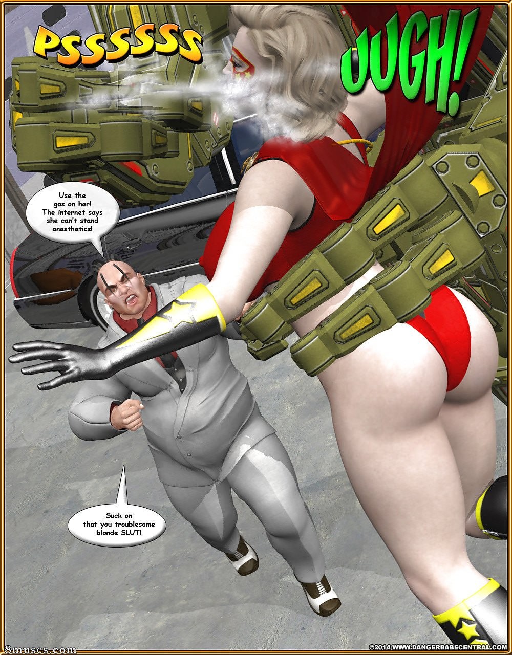 3D - Omega Woman - Black Market Mayhem - Page 15