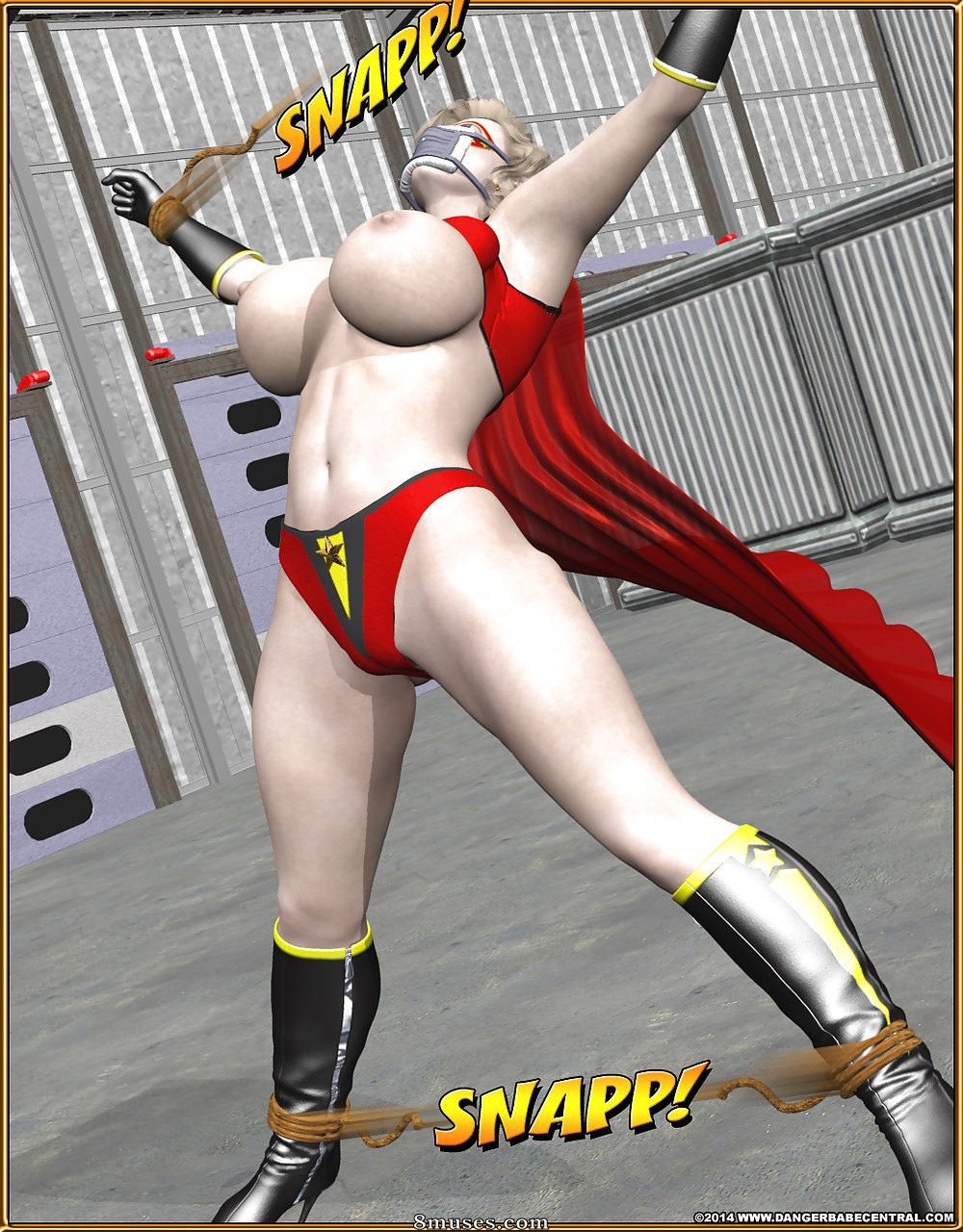 3D - Omega Woman - Black Market Mayhem - Page 38