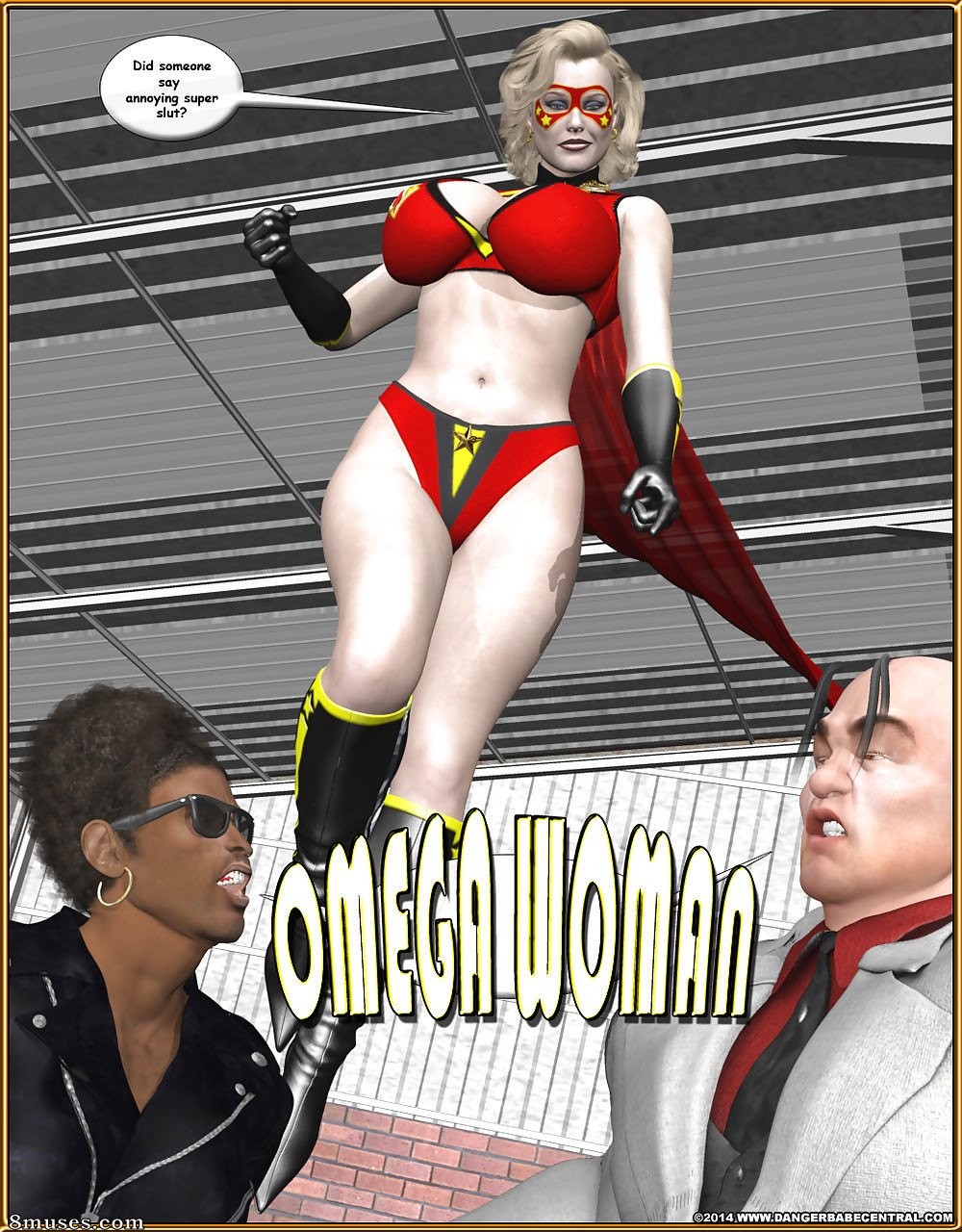 3D - Mulher Omega - Caos no mercado negro - Página 4