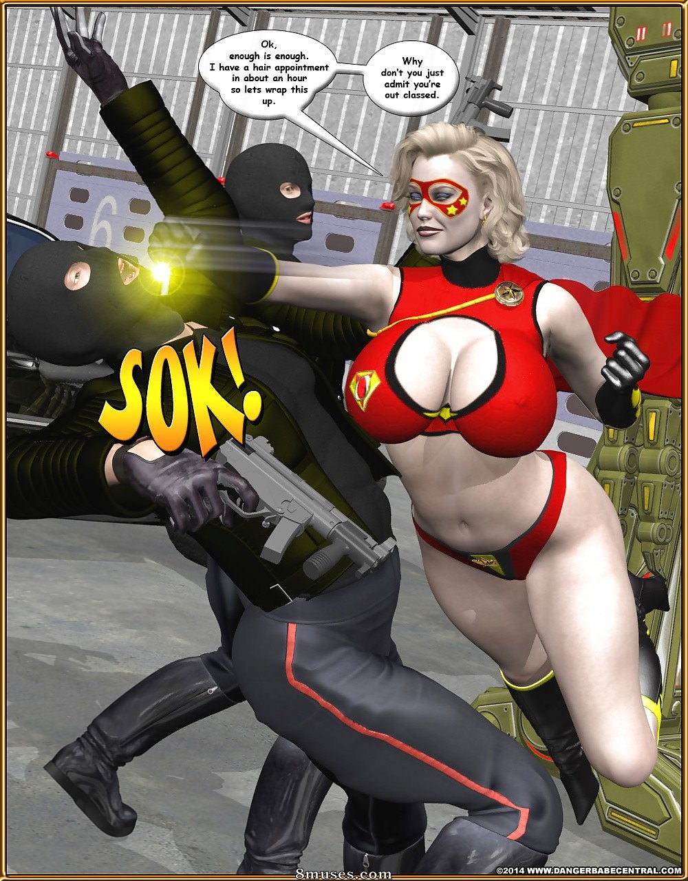 3D - Omega Woman - Black Market Mayhem - Page 6