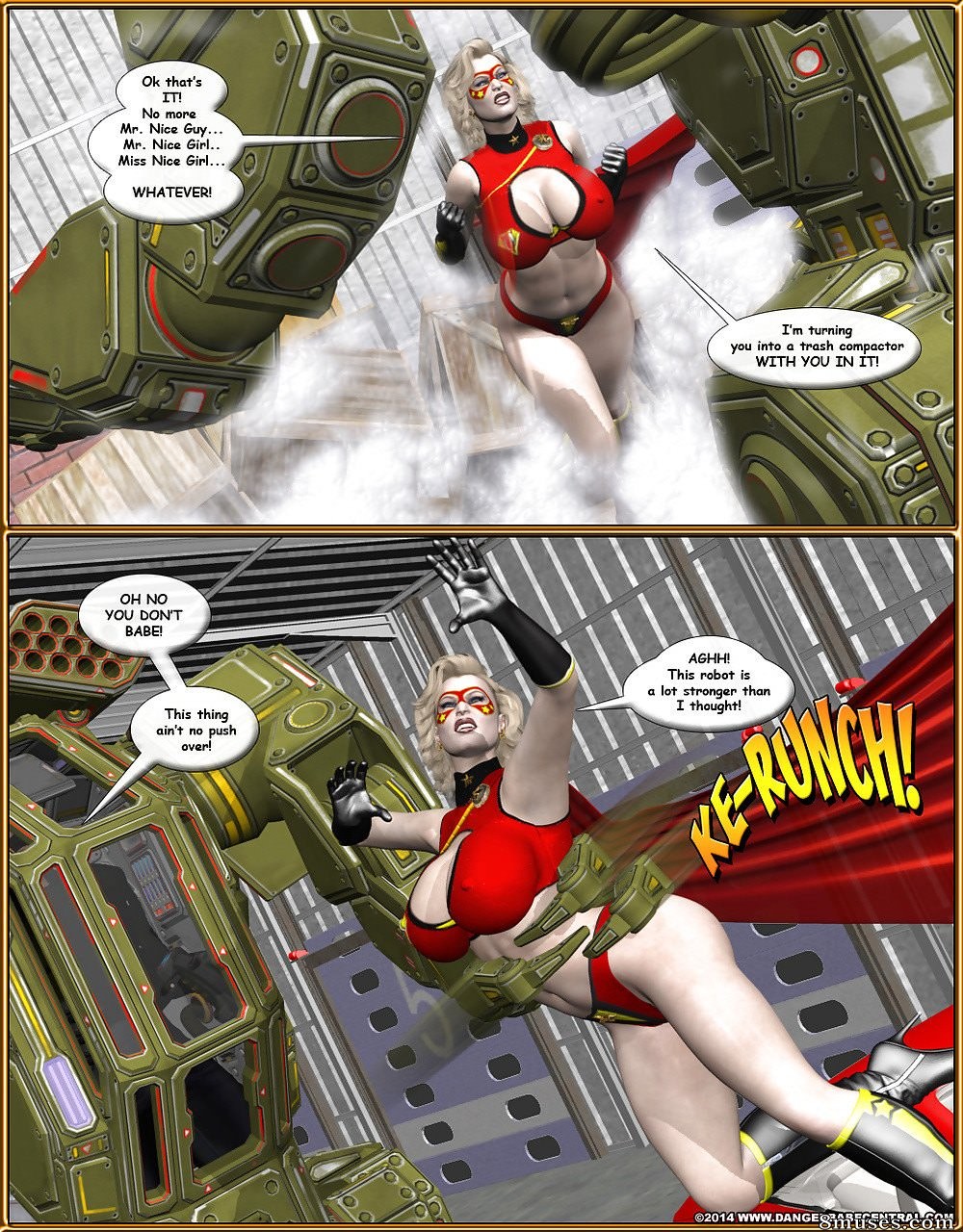 3D - Omega Woman - Black Market Mayhem - Page 14