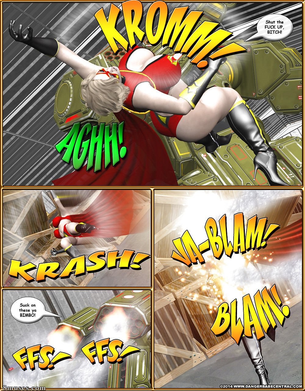 3D - Omega Woman - Black Market Mayhem - Page 13