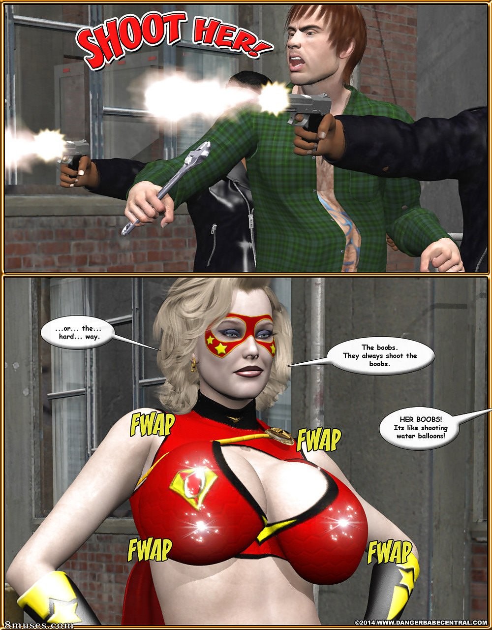 3D - Omega Woman - Black Market Mayhem - Page 44