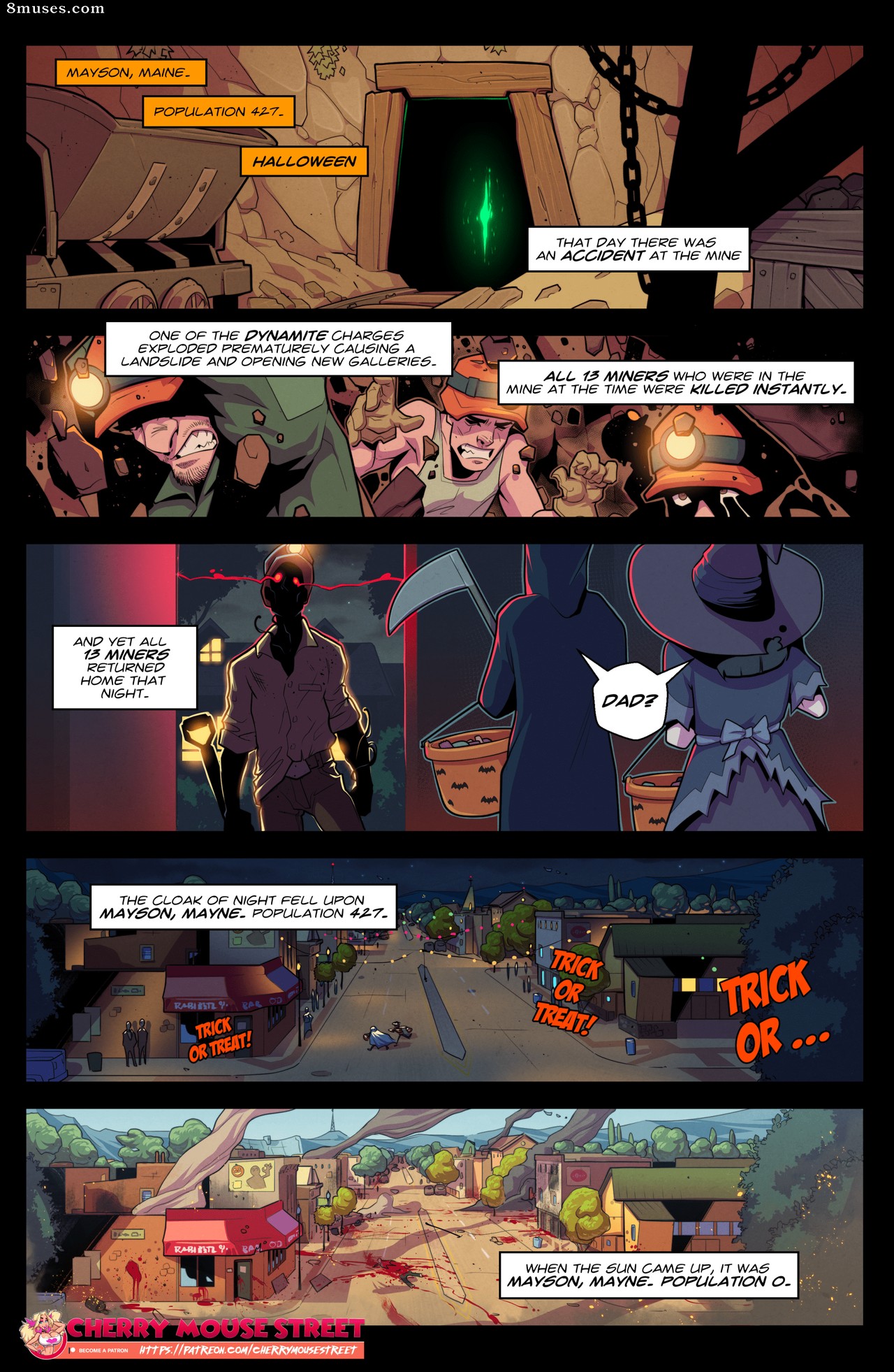 Rua do Rato da Cereja - Passeio ou morra - Halloween em maio - Página 1