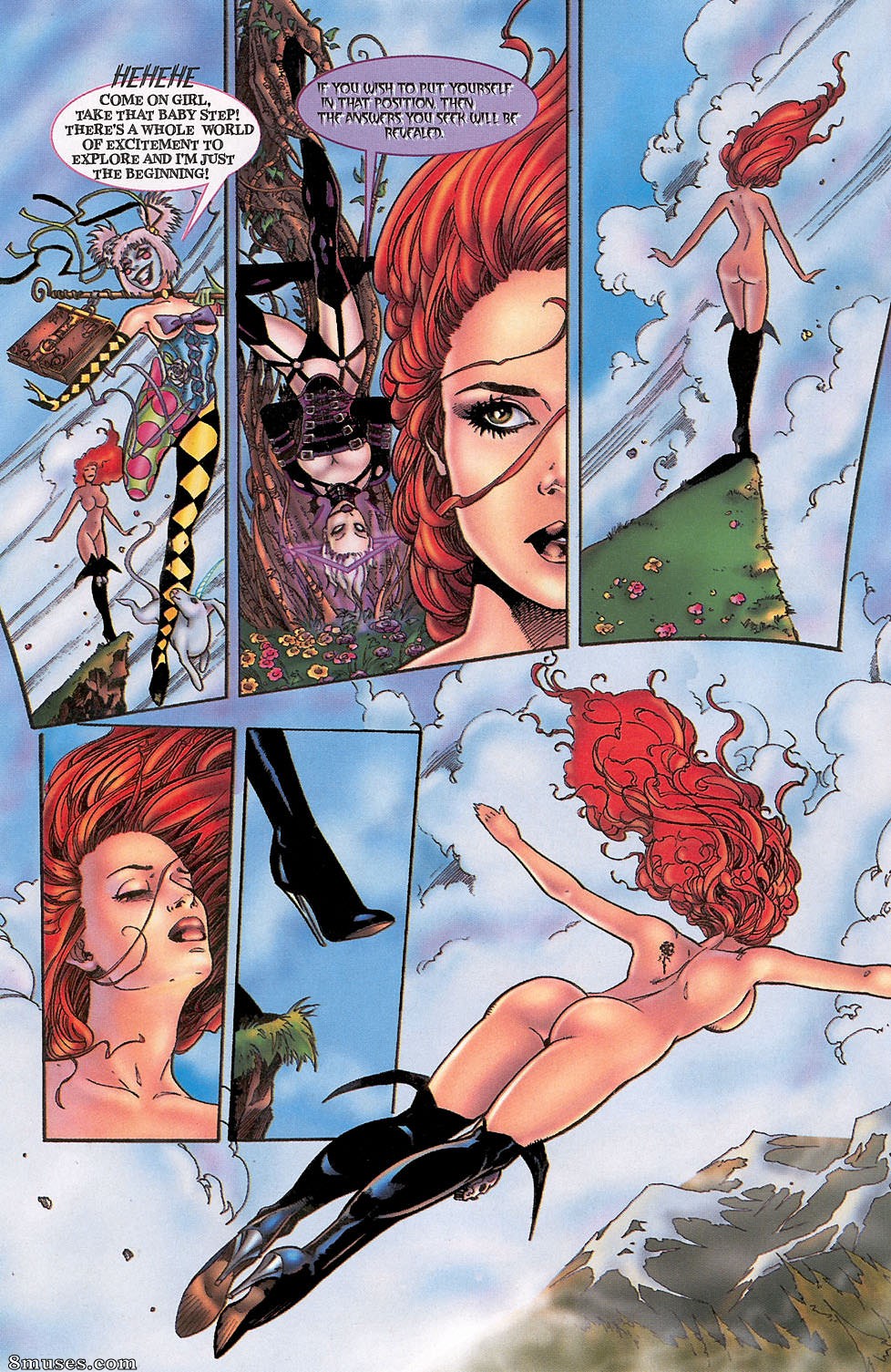 BroadSword Comics - Tarot - La sorcière de la rose noire 010 - Page 9