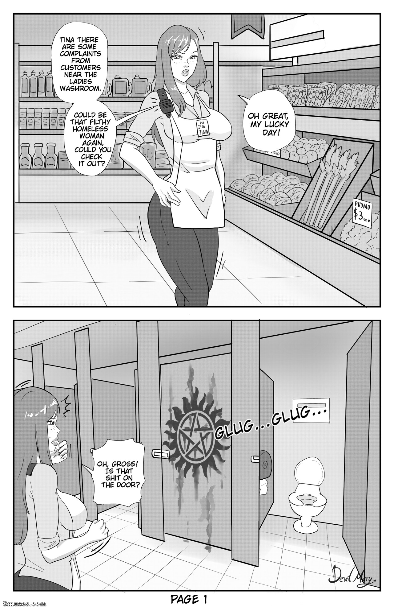 Devil Mary Comics - Invasores de más allá - Página 1