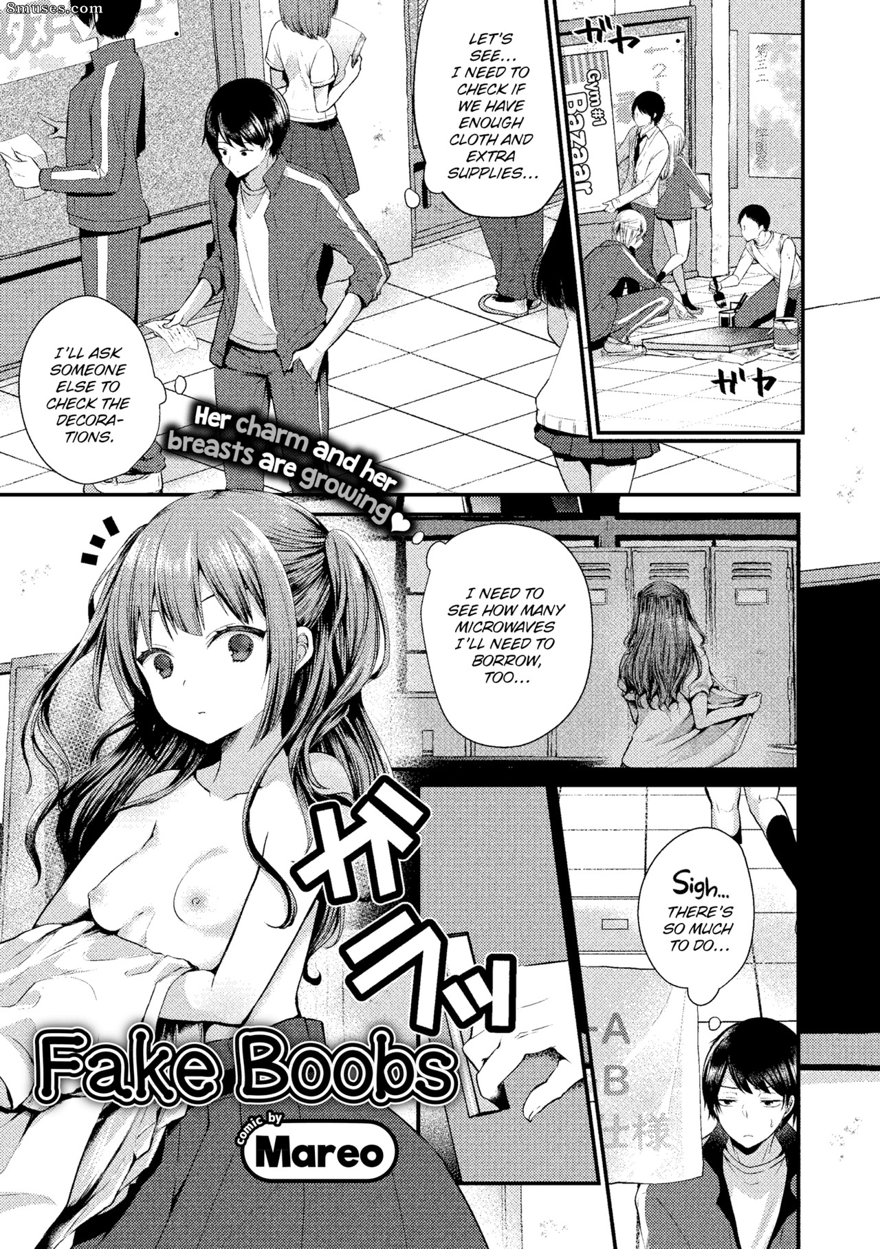 Page 1 | Fakku-Comics/Mareo/Fake-Boobs | 8muses - Sex Comics