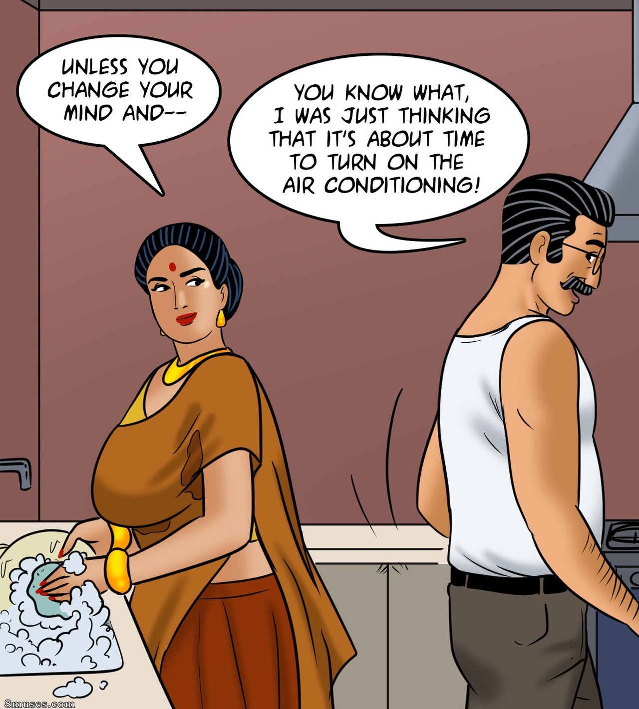 Velamma - Issue 113 - Hot and Bothered - Page 9