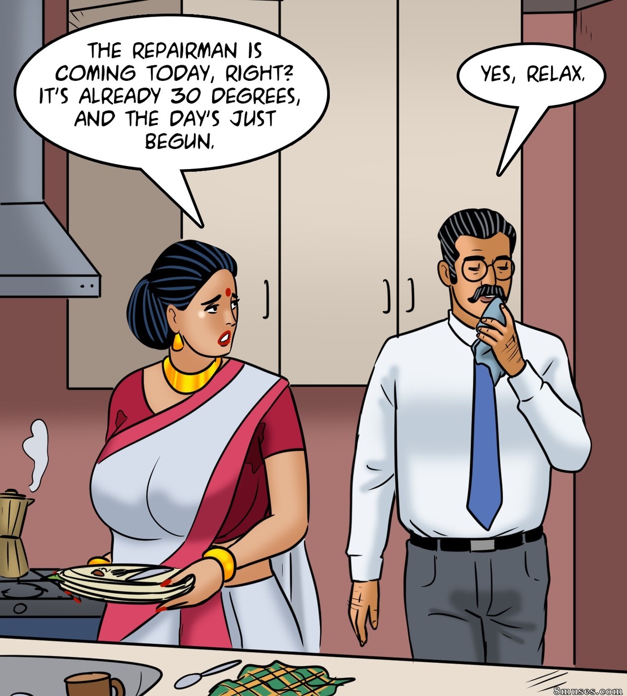 Velamma - Issue 113 - Hot and Bothered - Page 37
