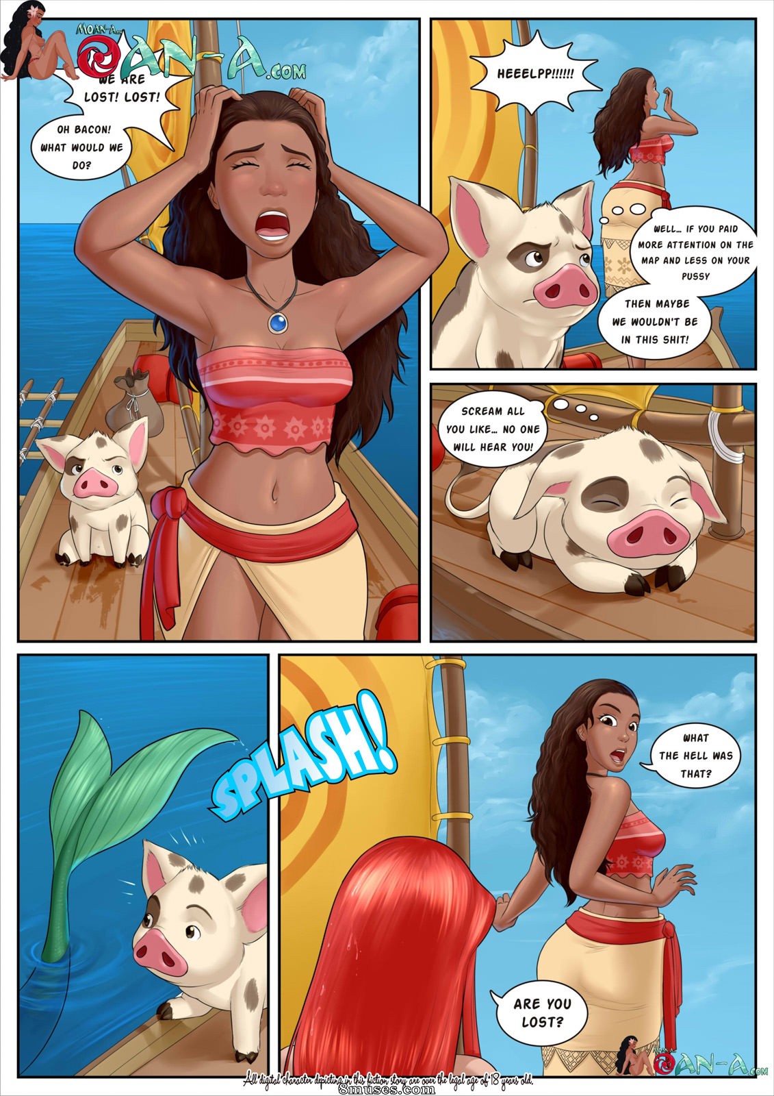 Moan Island - Issue 3 - Page 1
