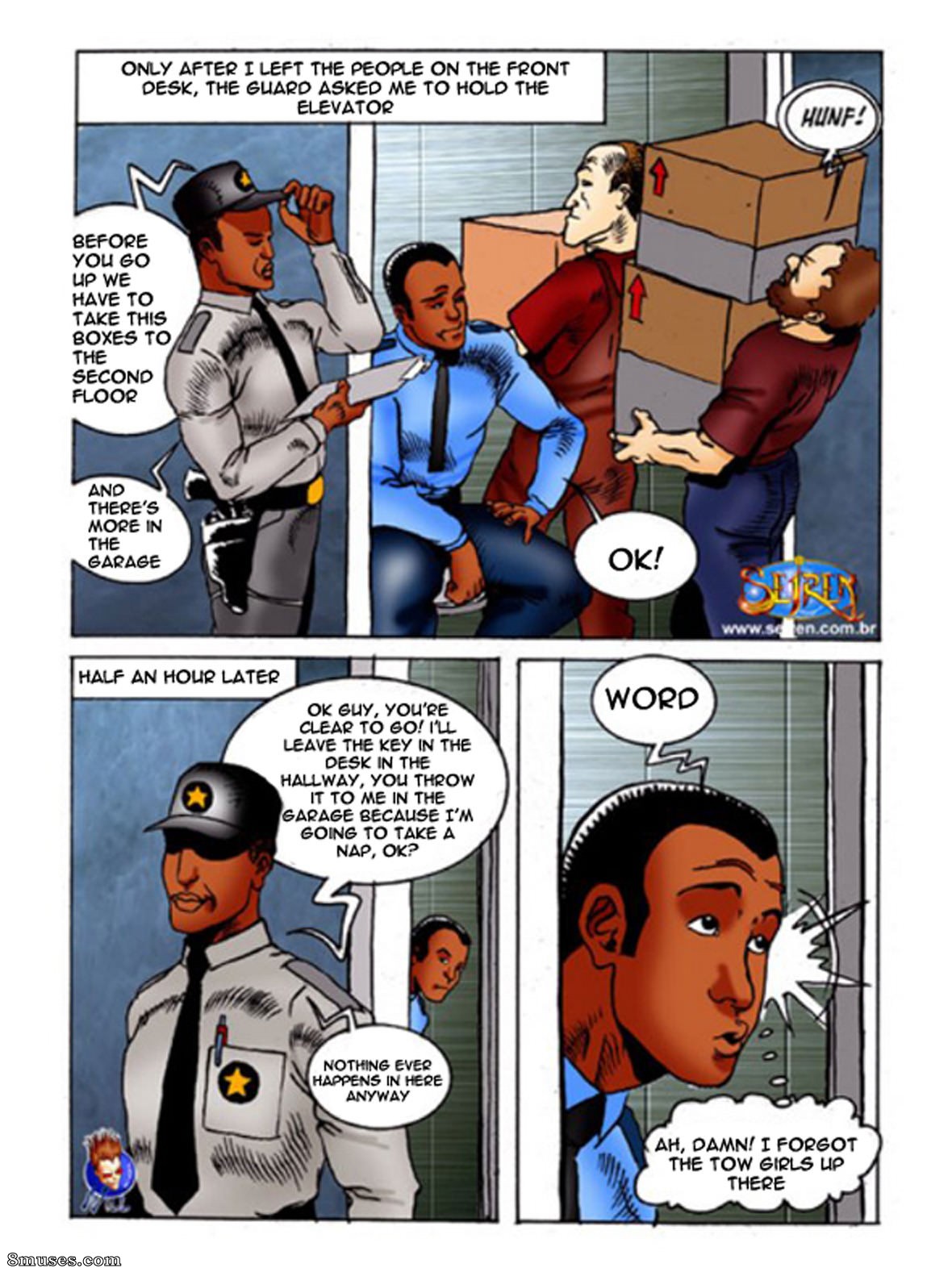 Seiren.com.br Comics - Ascensor - Página 8