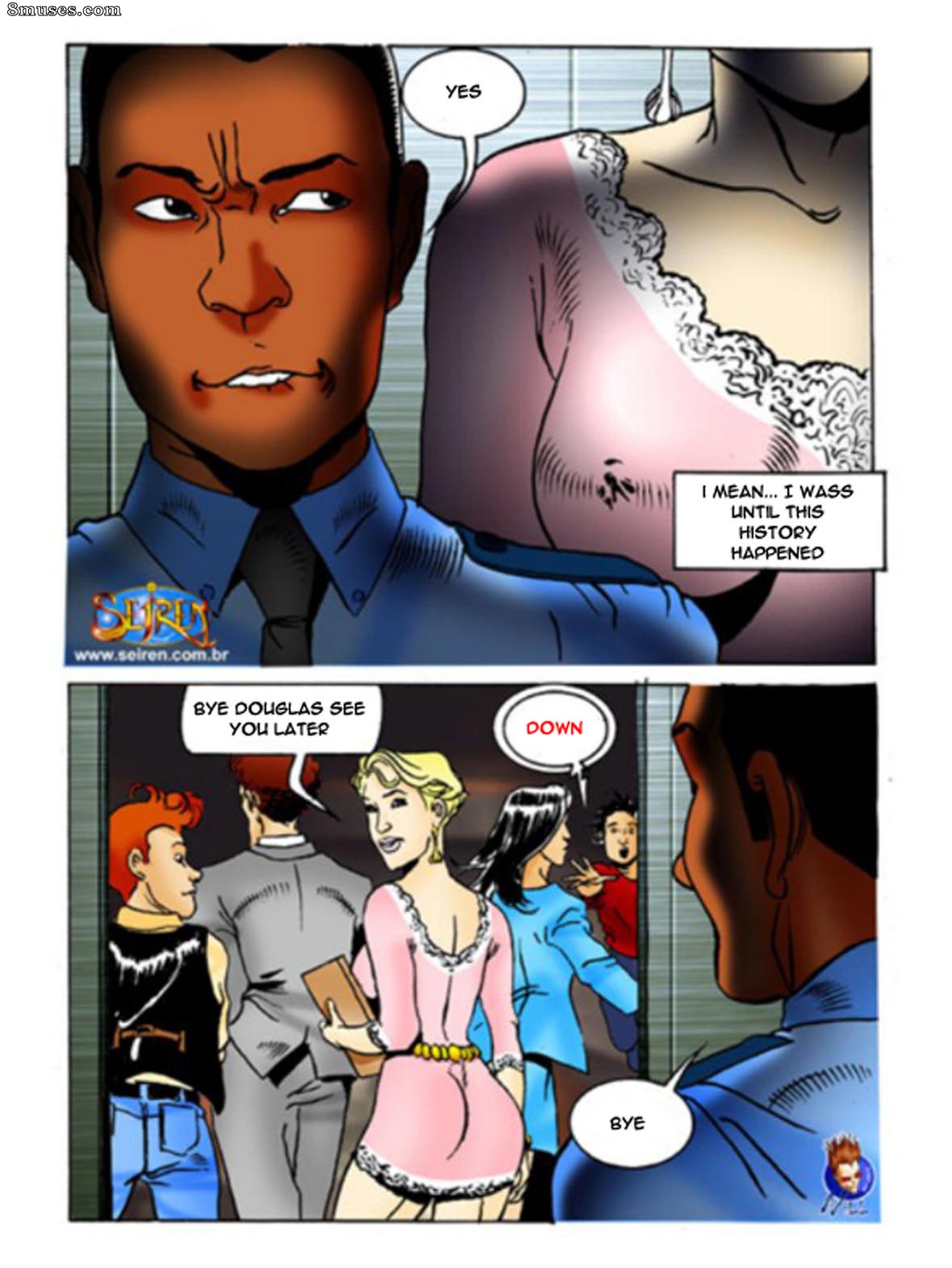 Seiren.com.br Comics - Elevator - Page 3