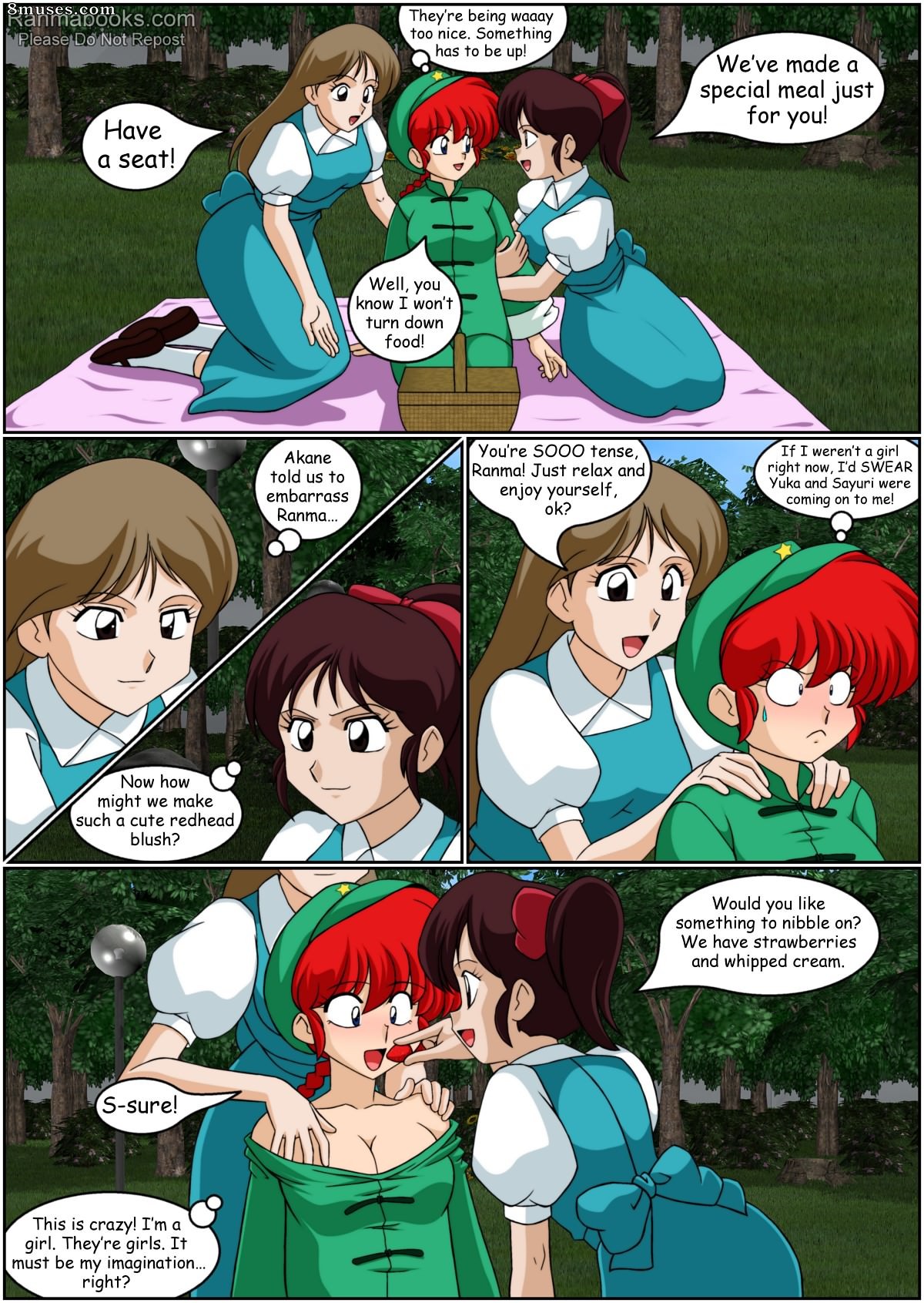 Ranma Books Comics - A namorada da minha namorada - Página 4