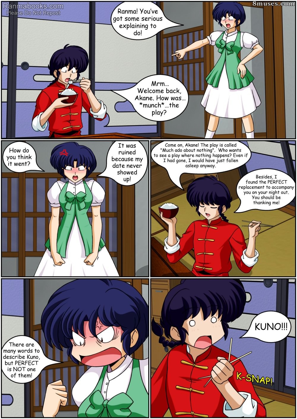 Ranma Books Comics - A namorada da minha namorada - Página 1