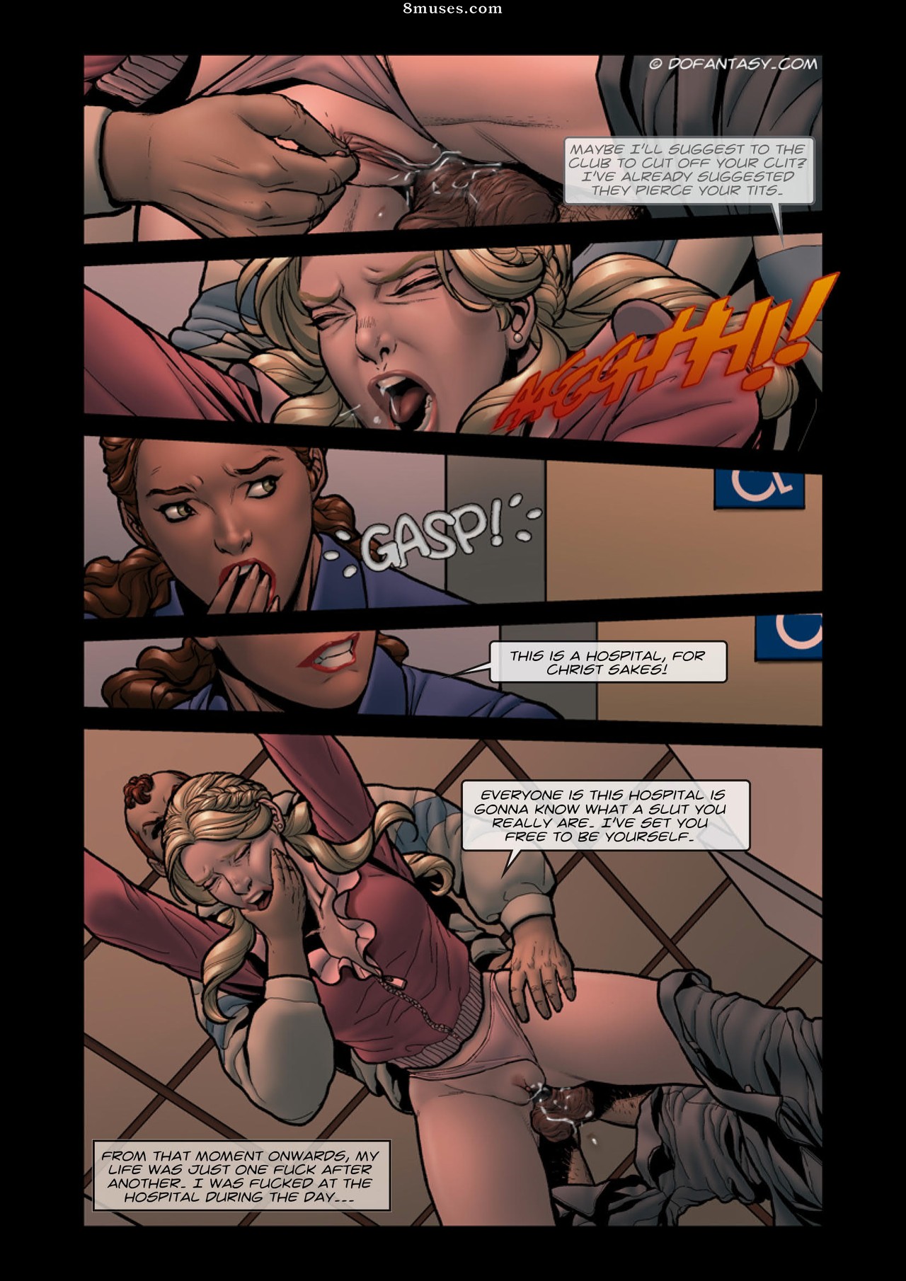 Fansadox Comics - Fansadox 530 - Classmates - Claire's Tale 3 - Comixchef - Page 44