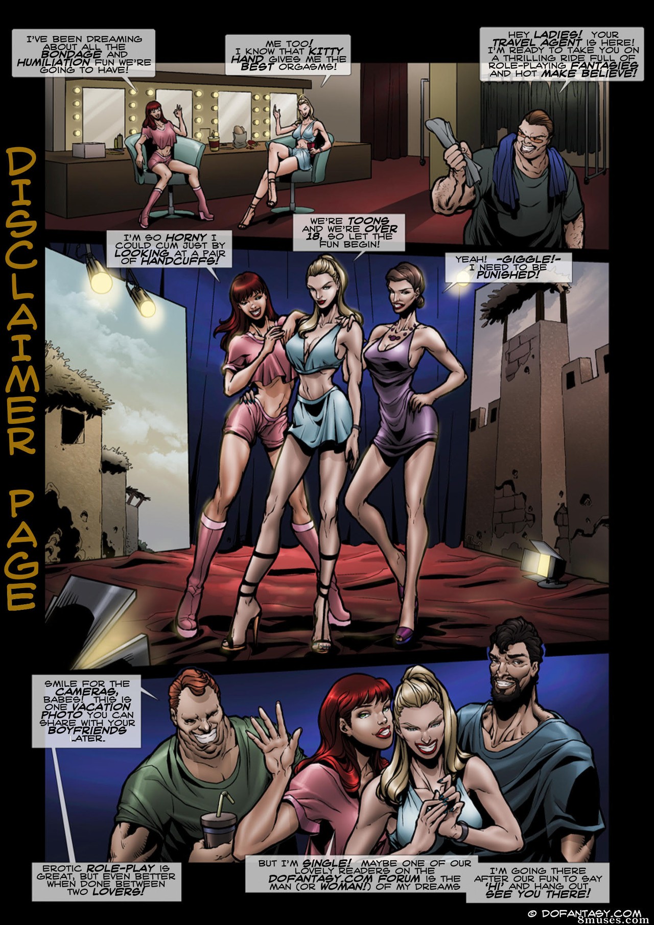 Fansadox Comics - Fansadox 530 - Classmates - Claire's Tale 3 - Comixchef - Page 2