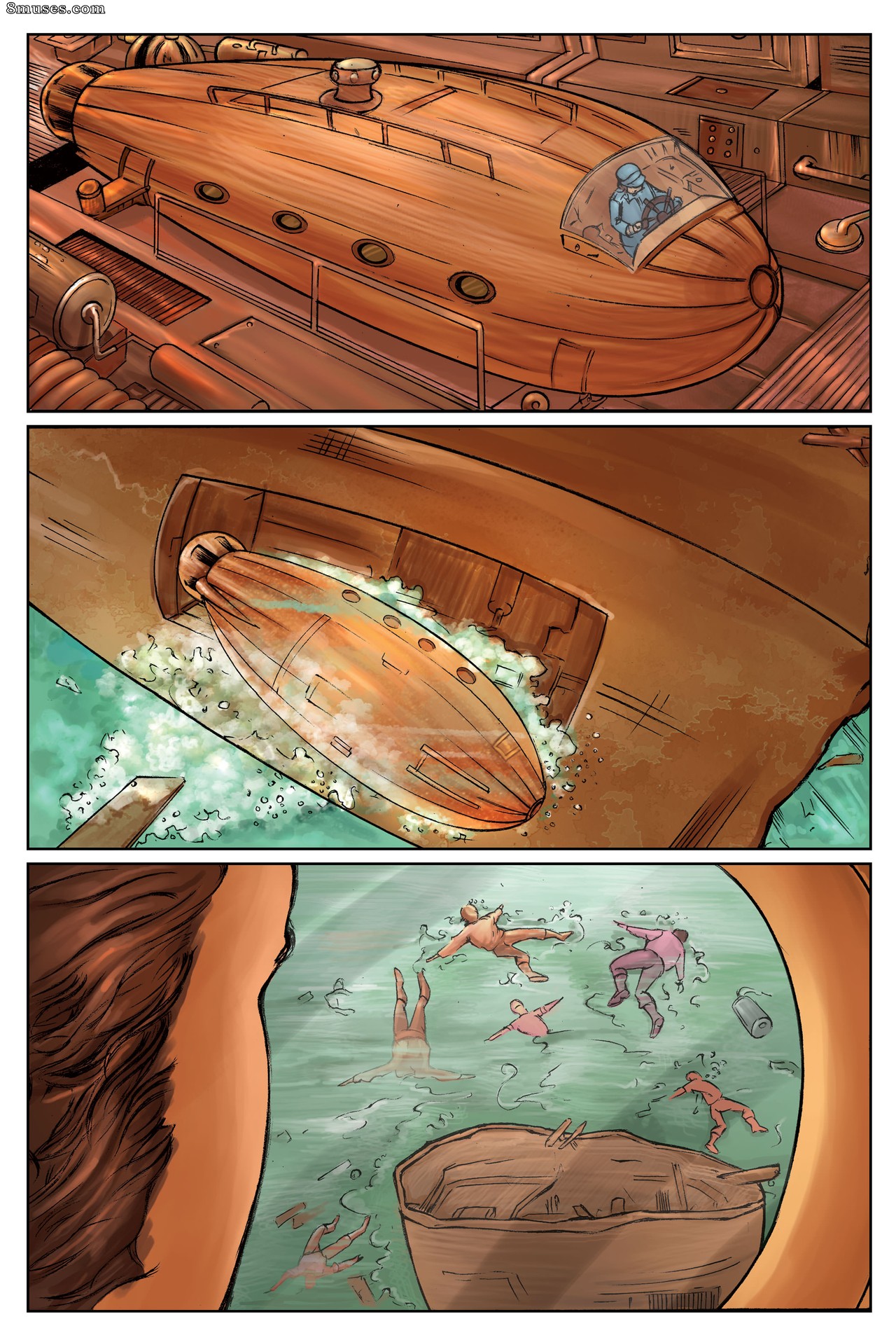 Giantess Fan Comics - The Mermaid Guardian - Page 29
