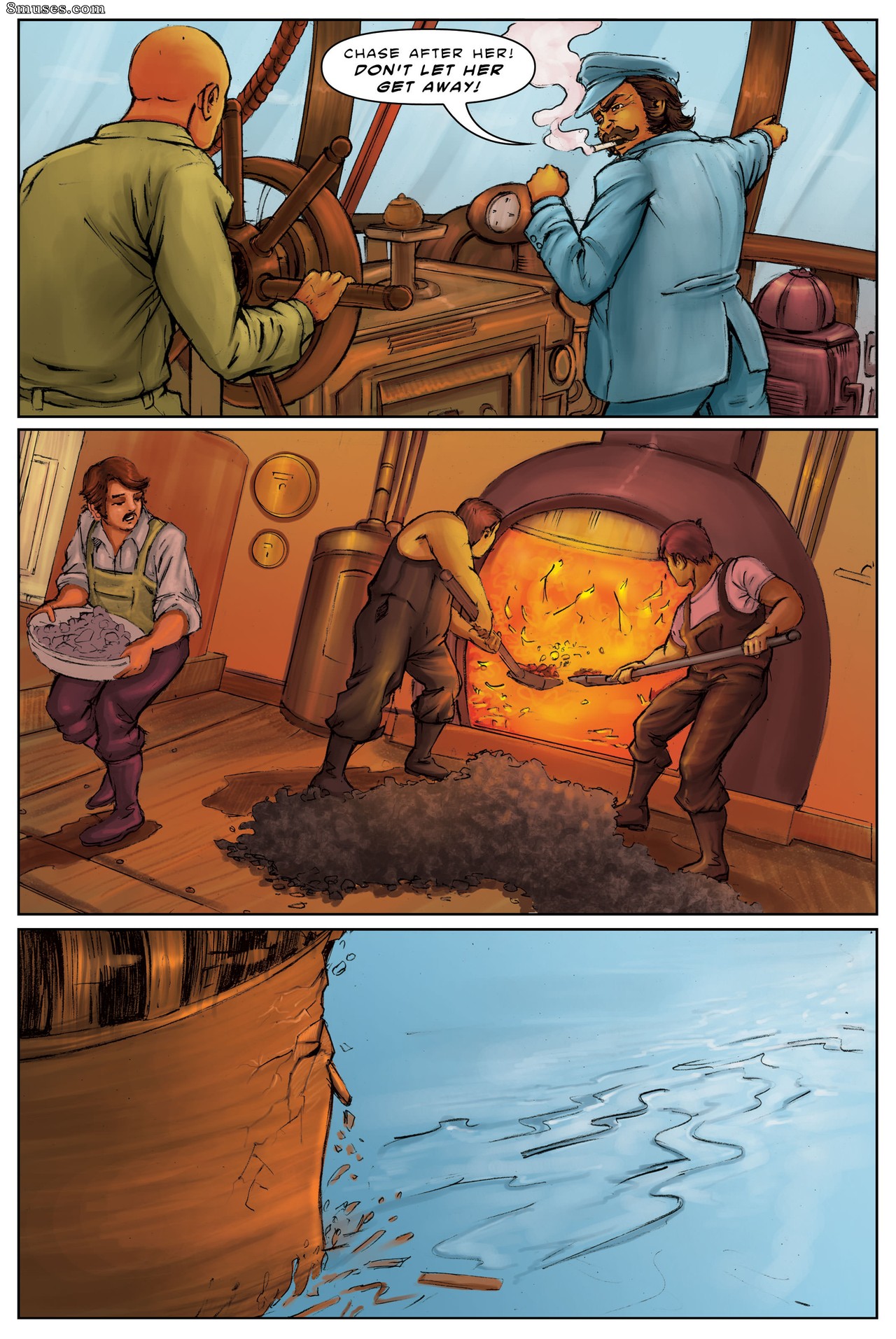 Giantess Fan Comics - The Mermaid Guardian - Page 21