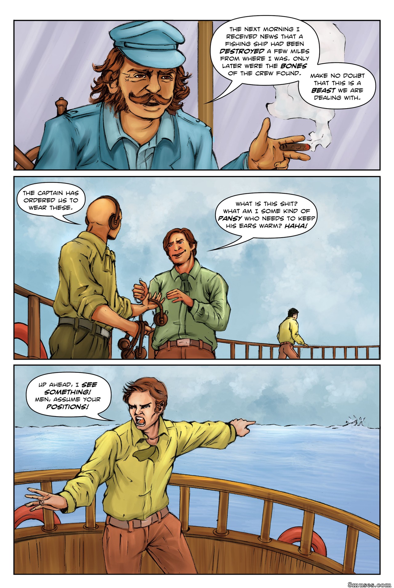 Giantess Fan Comics - The Mermaid Guardian - Page 13