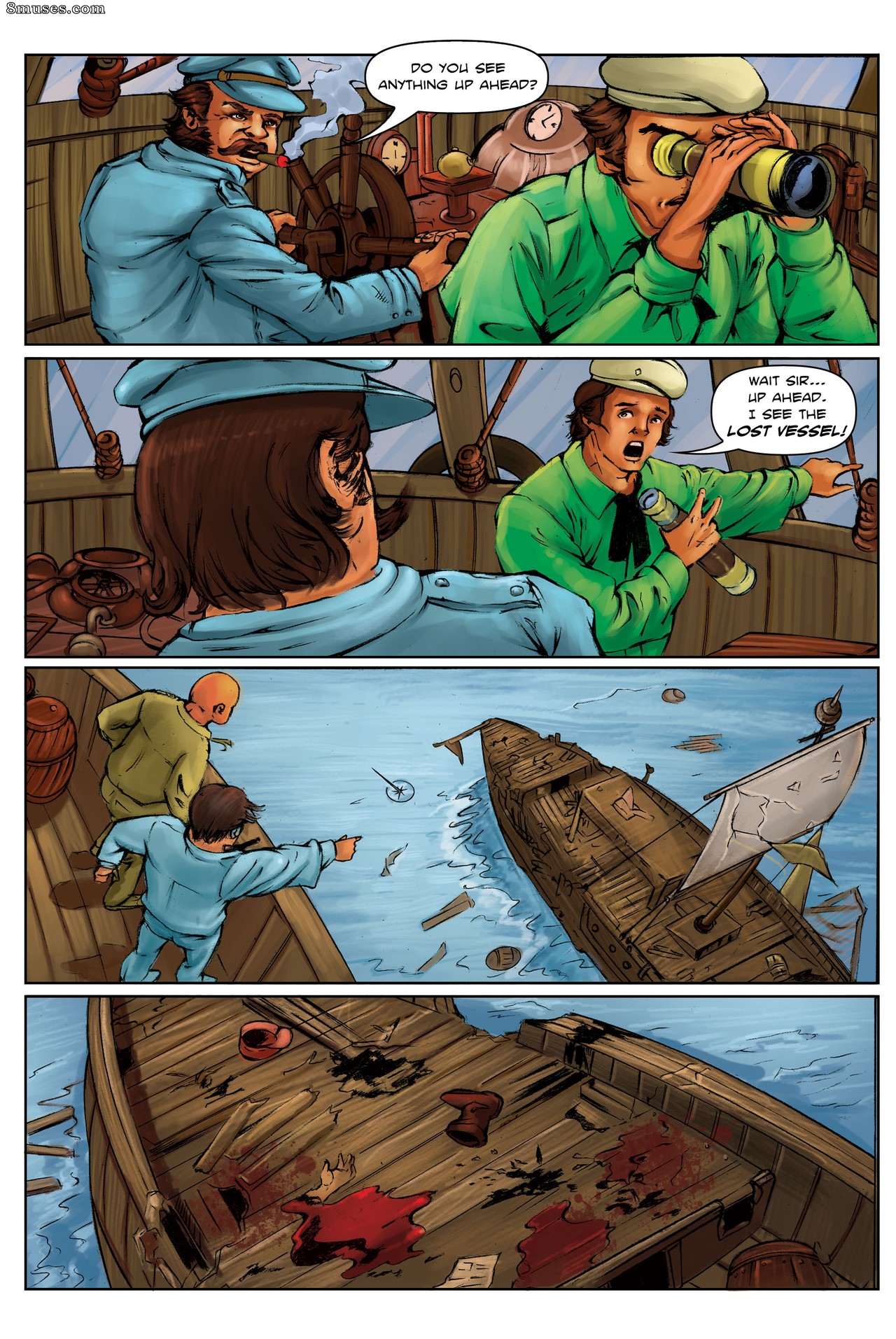 Giantess Fan Comics - The Mermaid Guardian - Page 11