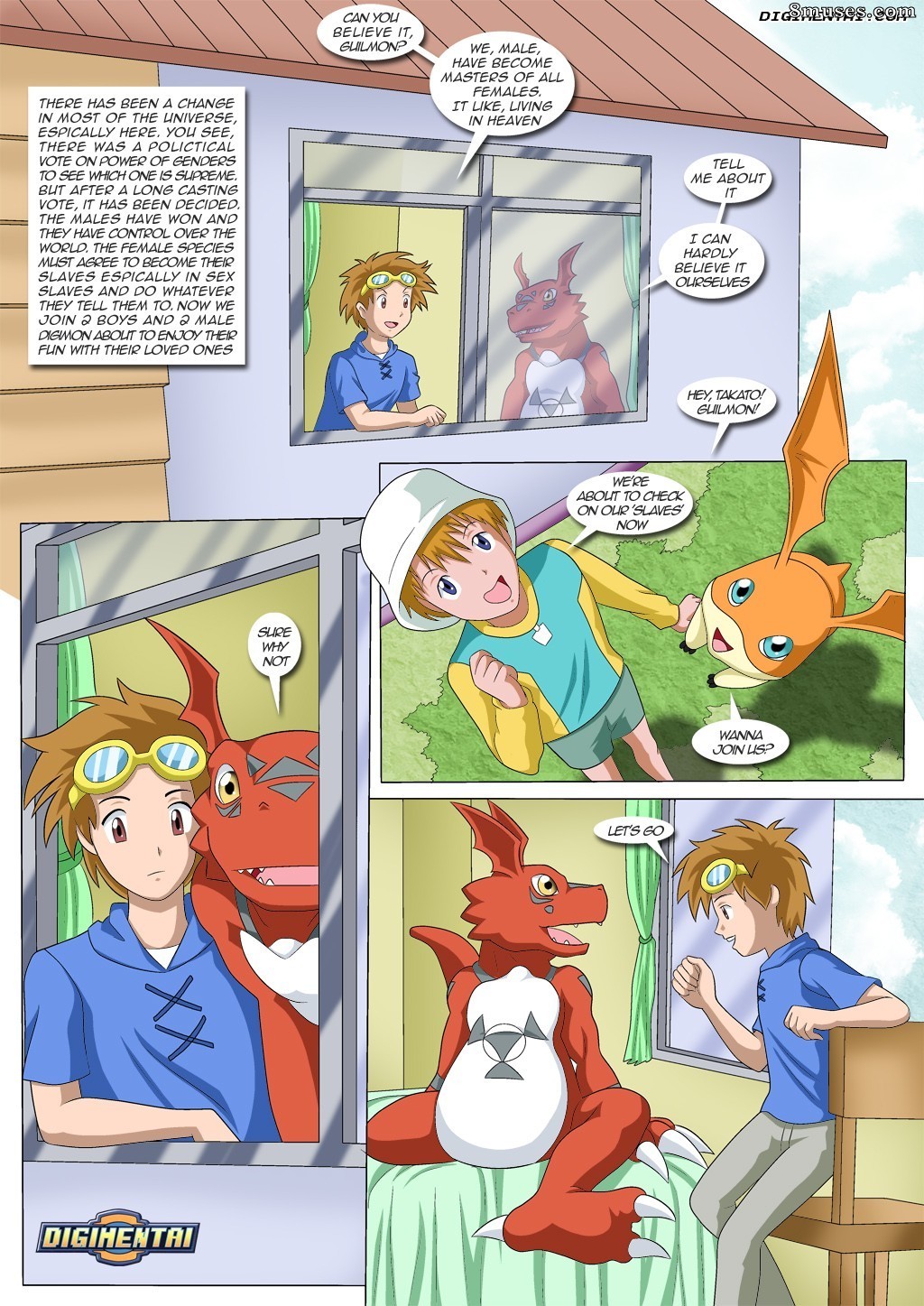 Digihentai Comics - Quand les garçons régnaient sur le monde - Page 2
