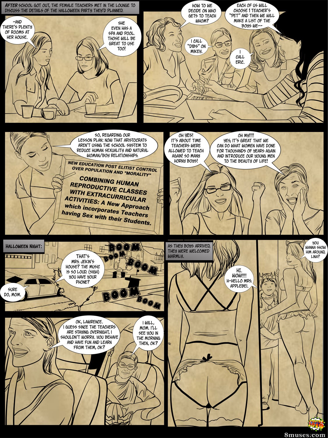 Everfire Comics - Festa sexual de Halloween - Página 2