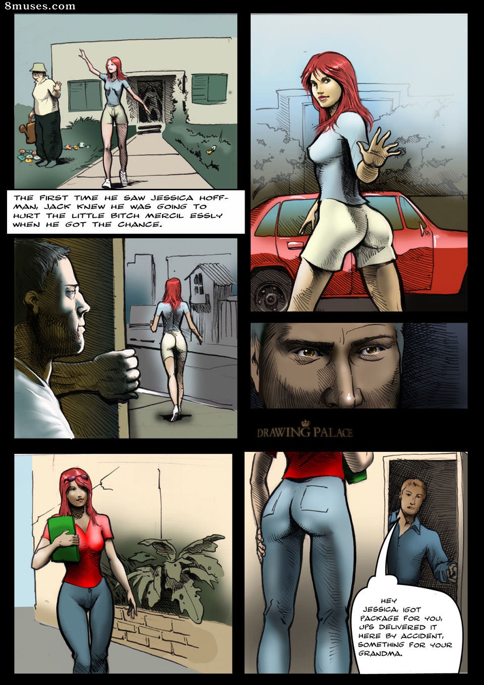 Drawing Palace Comics - The Package - Page 1