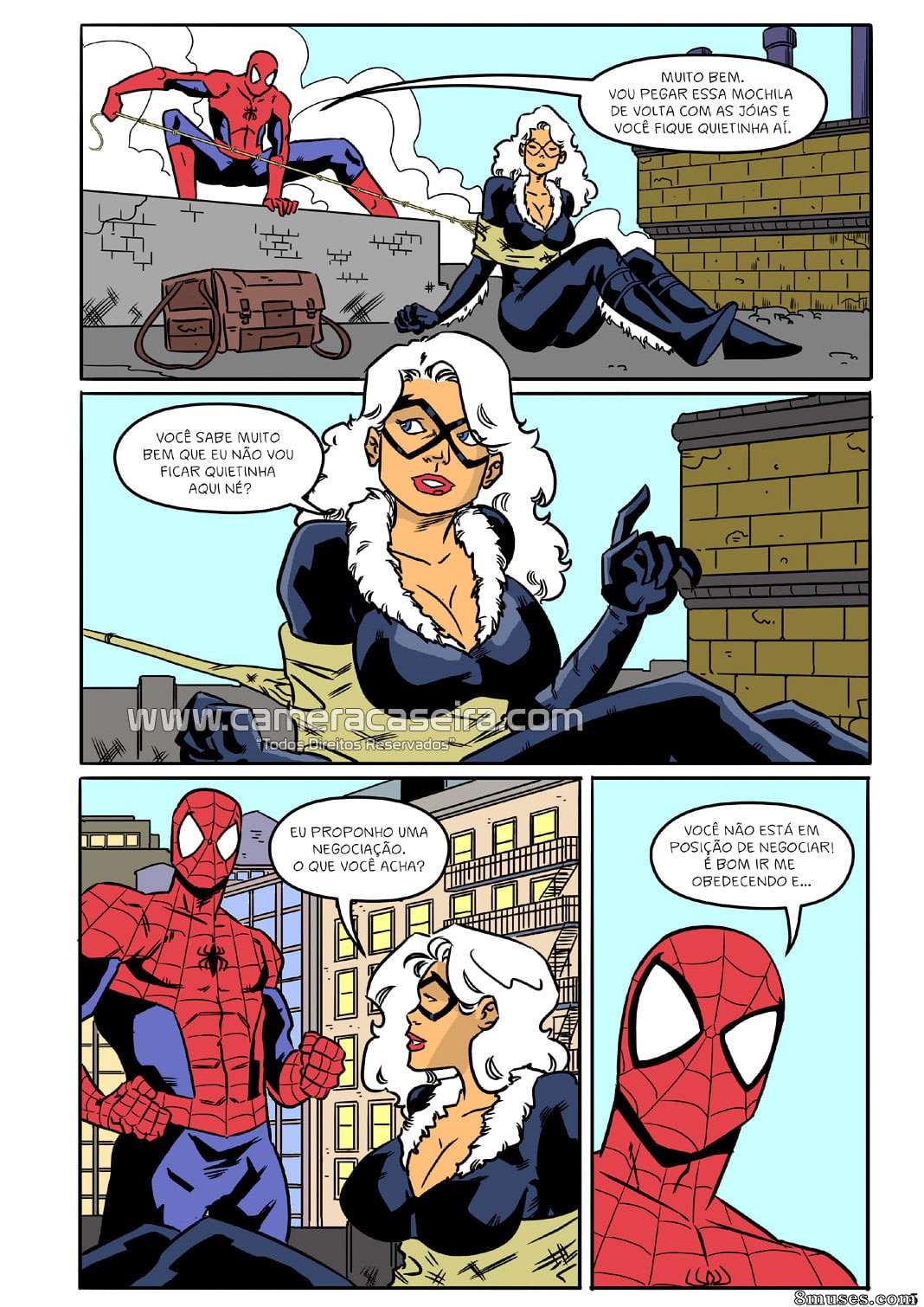 A Vida Secreta dos Super Heróis - 9 Um Acordo com a Gata Negra - Page 5