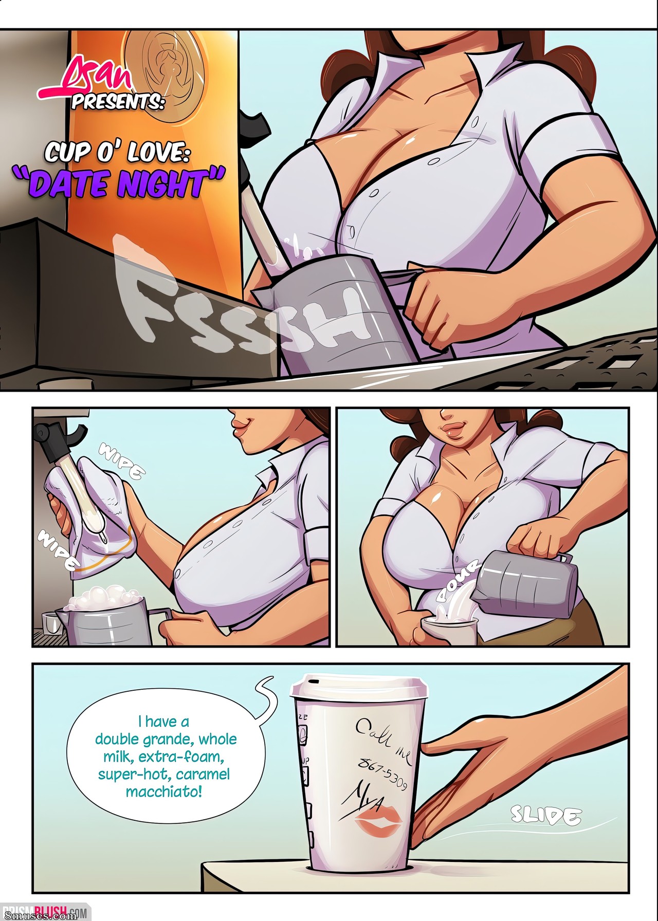 Cup O' Love 4K - Issue 02 - Date Night - Page 1