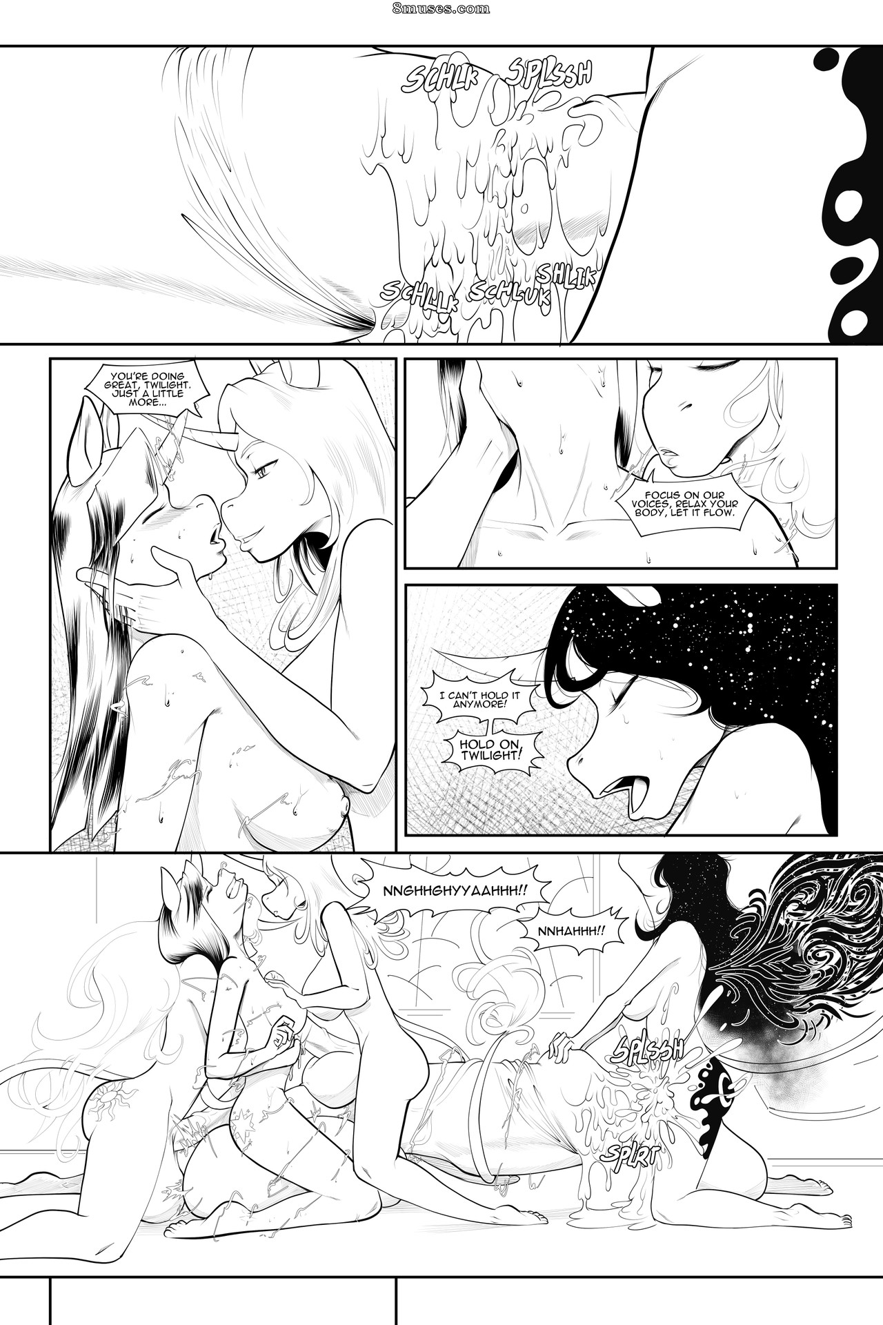 BakuHaku & Linty Comics - Reino del coito - Página 12