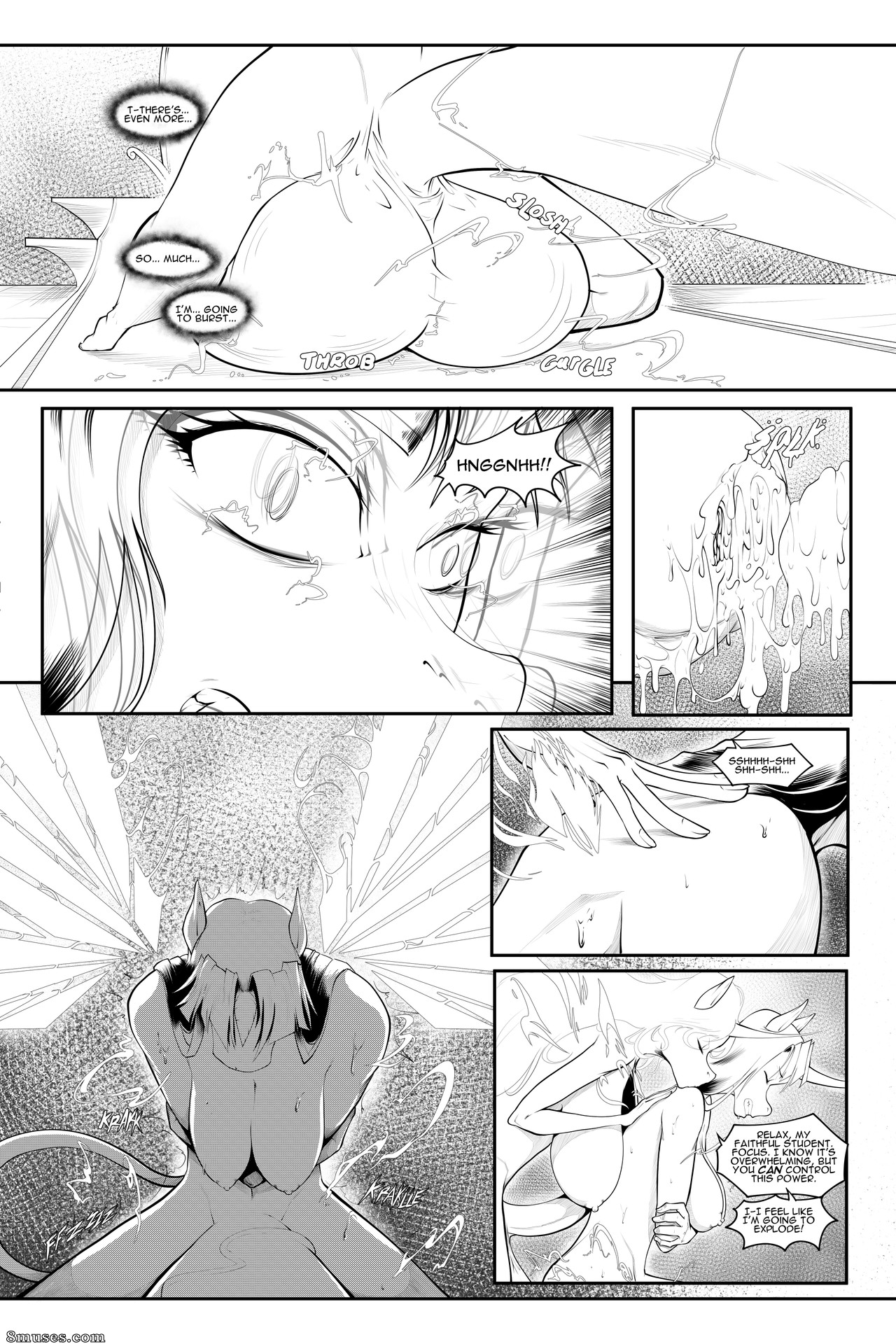 BakuHaku & Linty Comics - Reino do Cum - Página 10