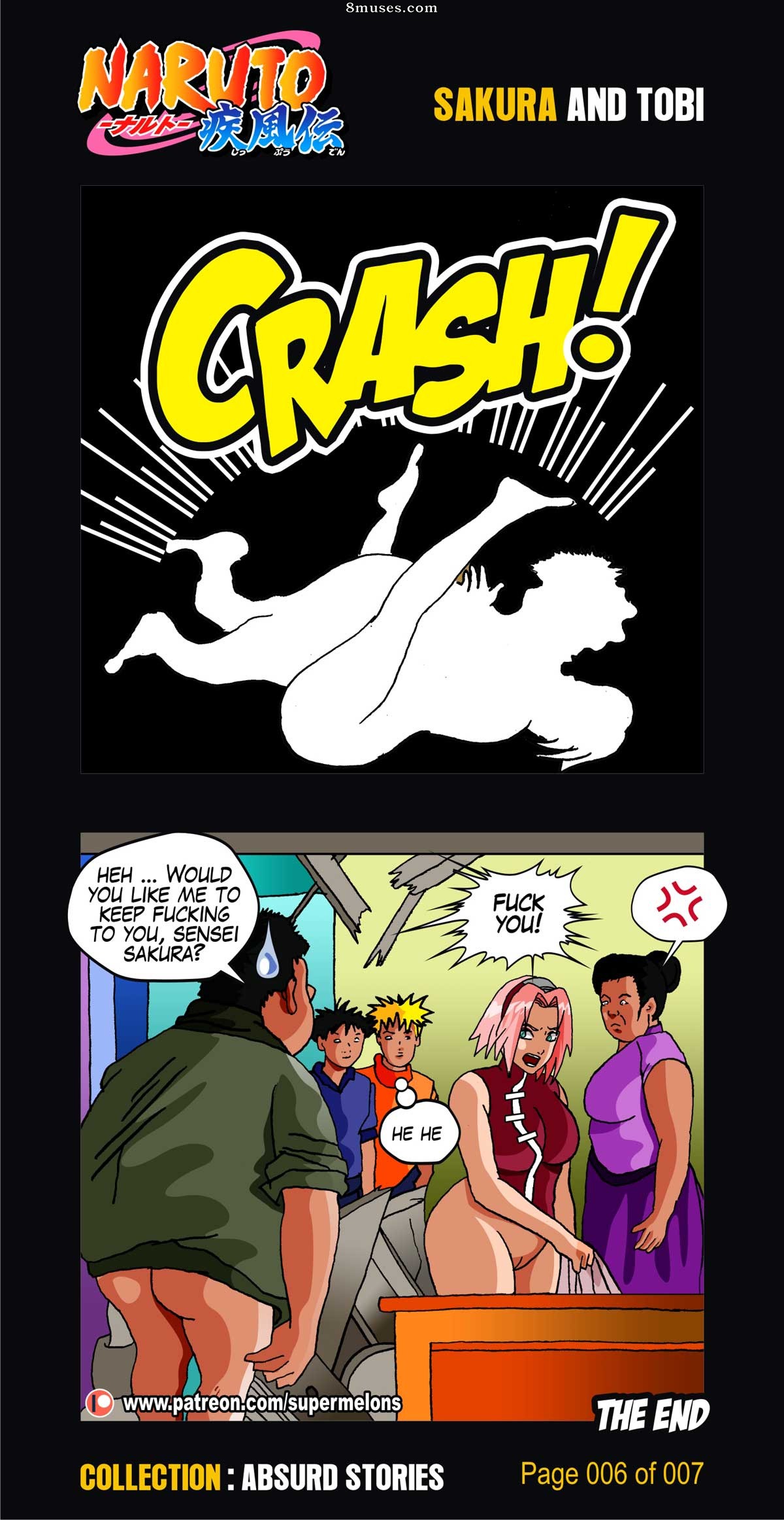 Super melões - Sakura e Tobi - Página 7