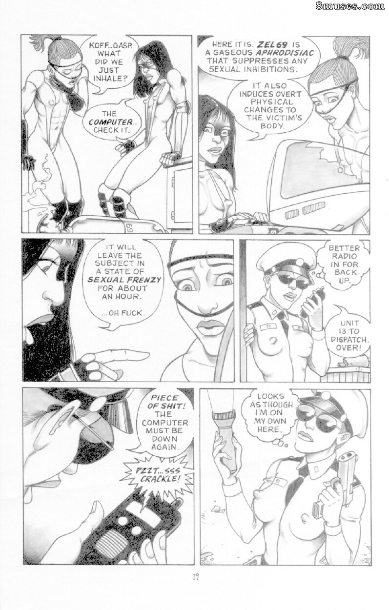 EROS Comics - Les mésaventures sexuelles de la fille du kung-fu - Page 40