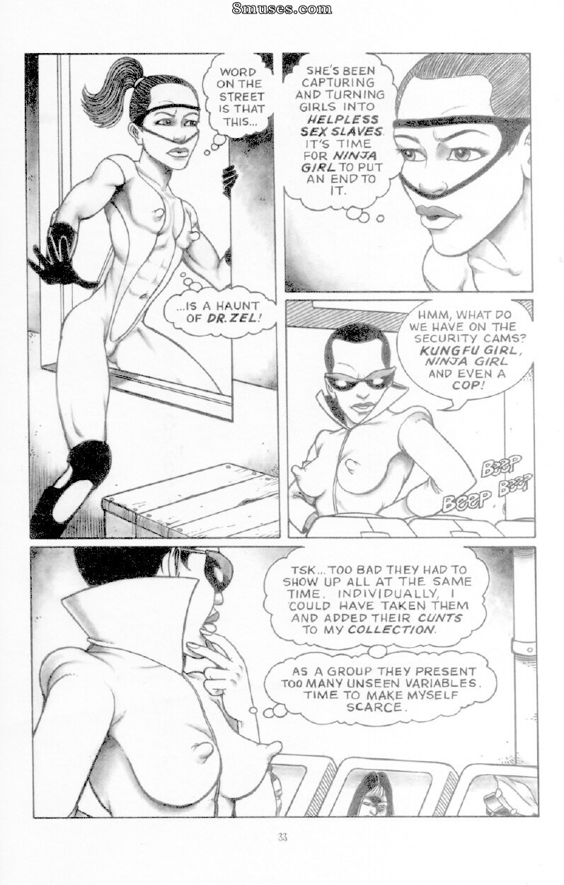 EROS Comics - Les mésaventures sexuelles de la fille du kung-fu - Page 34