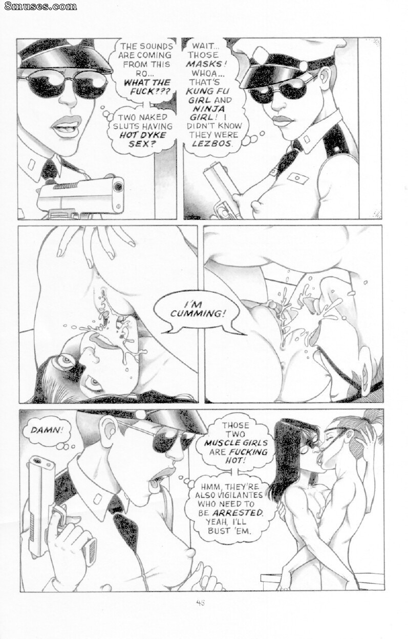 EROS Comics - Les mésaventures sexuelles de la fille du kung-fu - Page 46