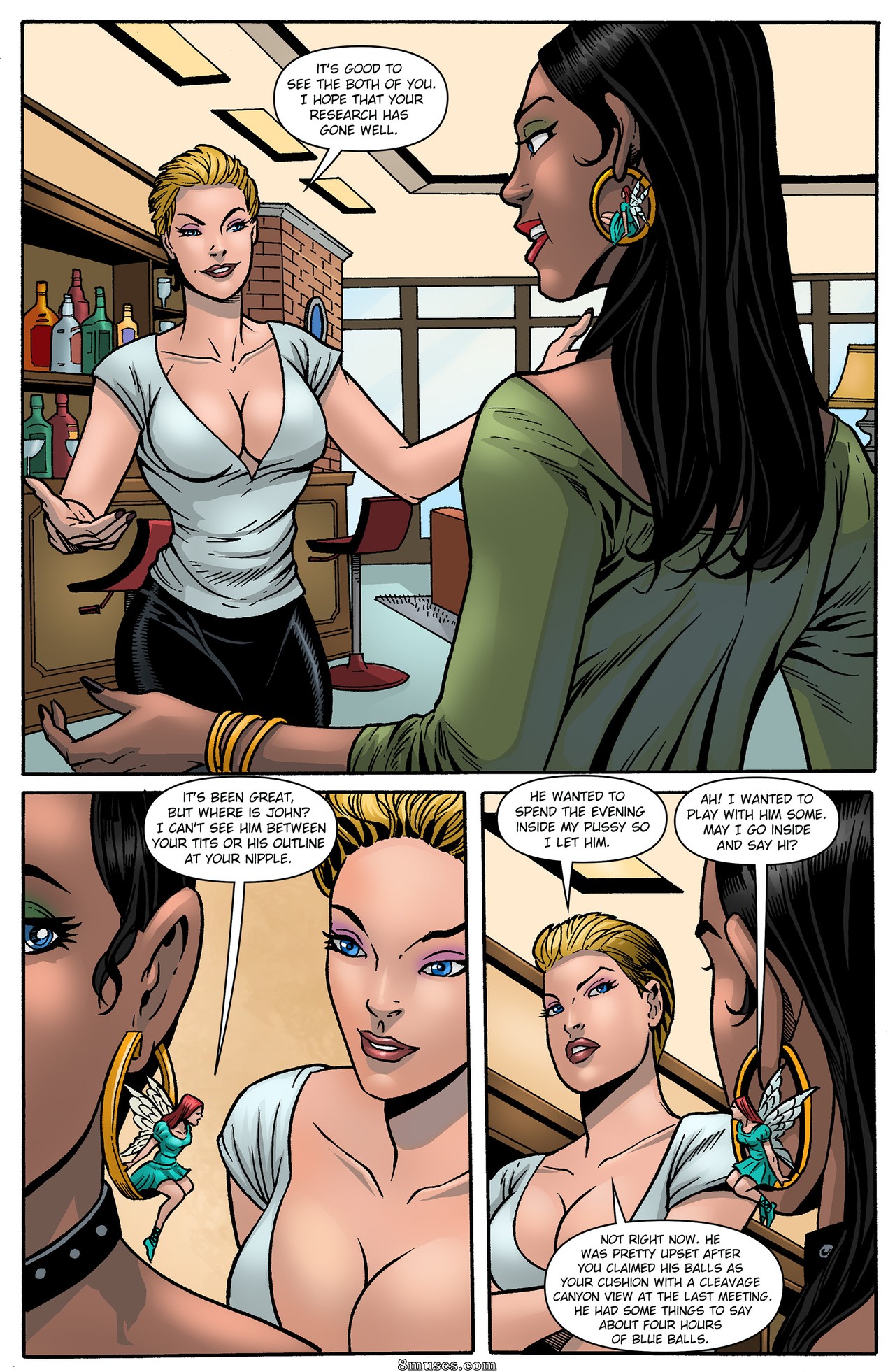 Giantess Fan Comics - Loving Your Witch - Page 6