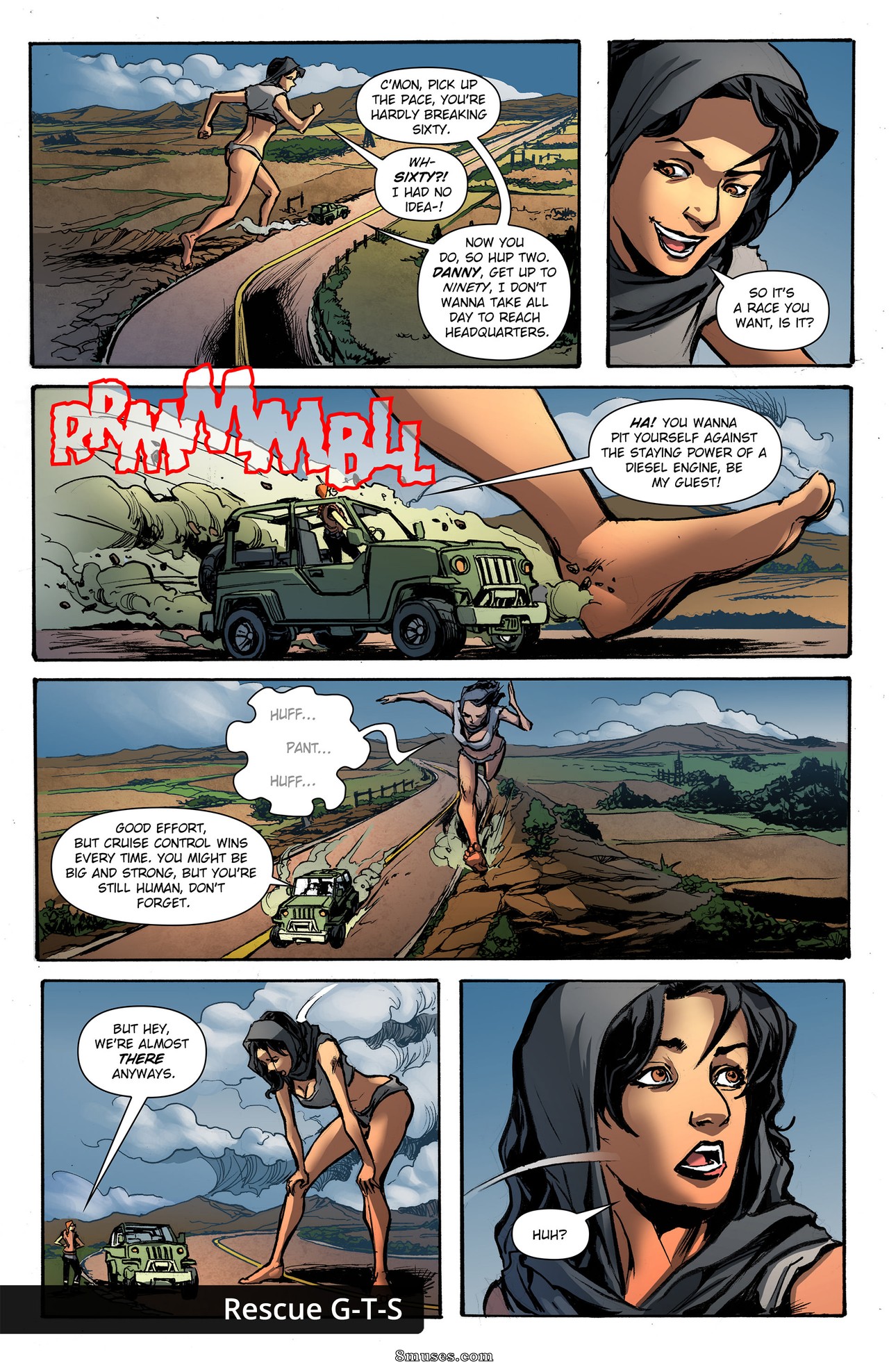 Giantess Fan Comics - Loving Your Witch - Page 19