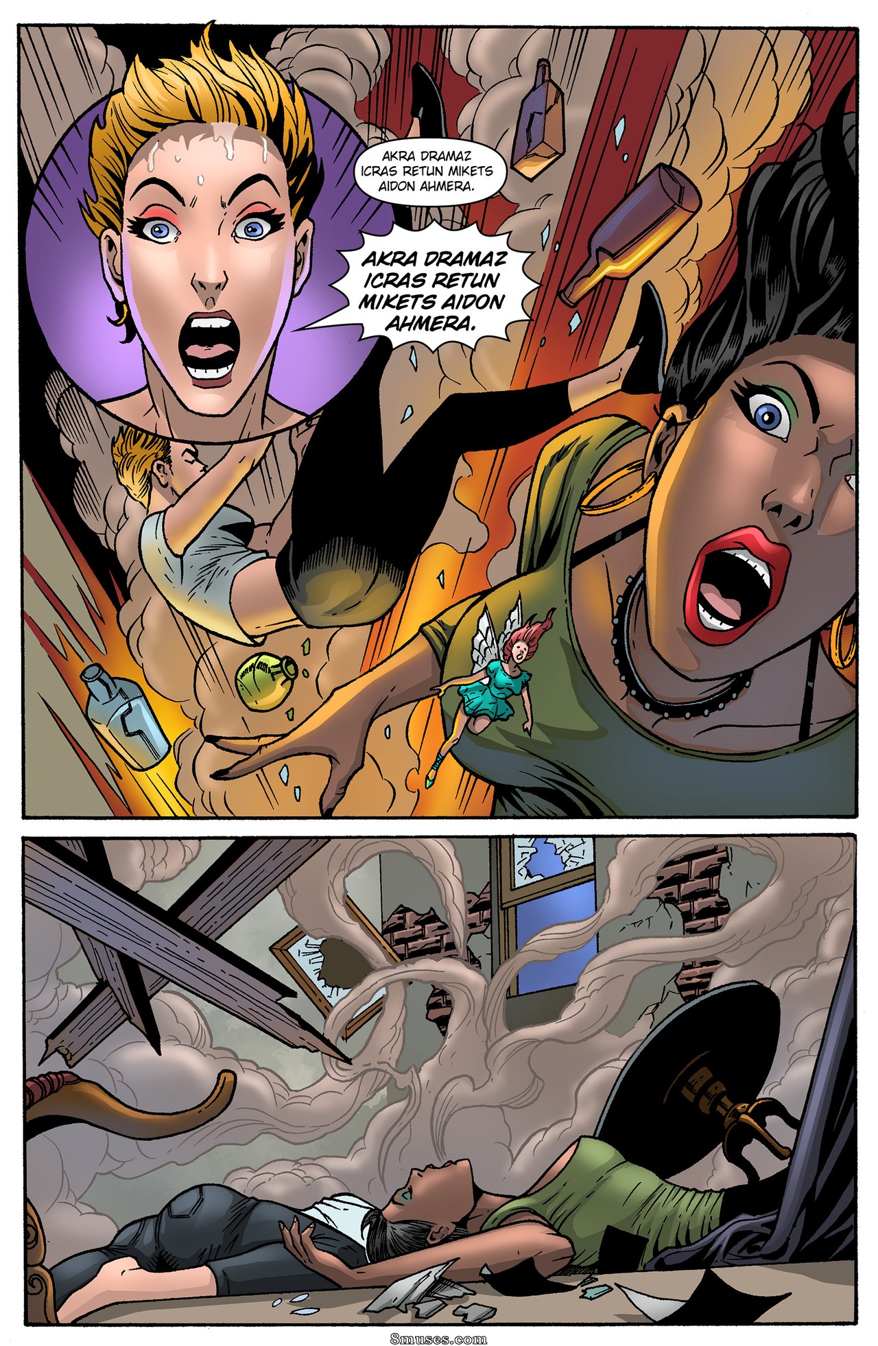 Giantess Fan Comics - Loving Your Witch - Page 9