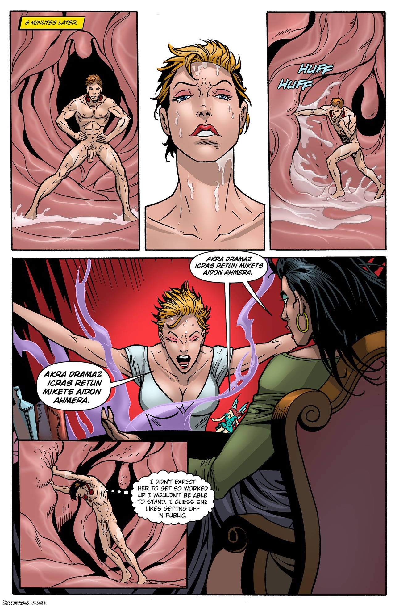 Giantess Fan Comics - Loving Your Witch - Page 8