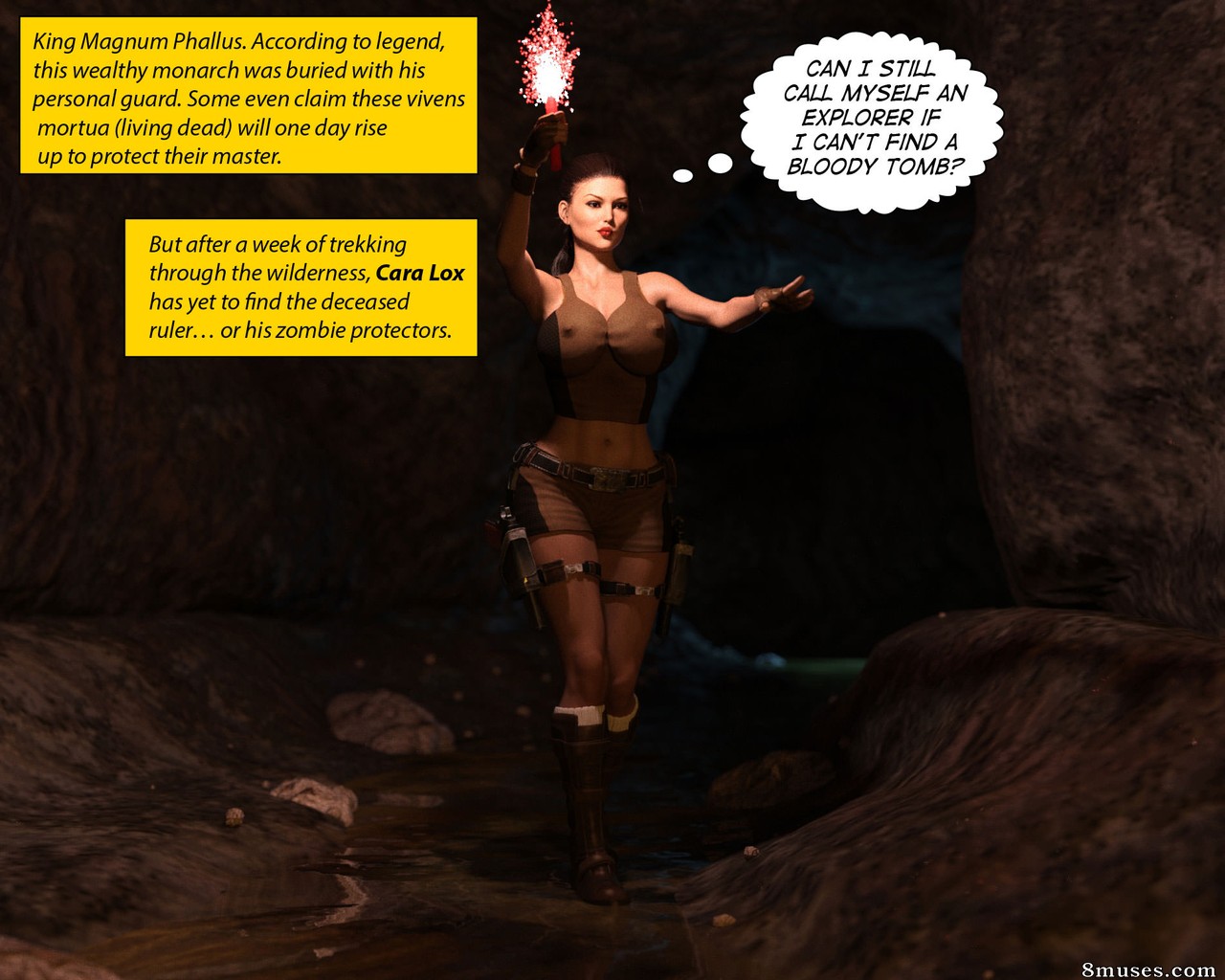 RedRobot3D - Cara Lox Womb of the Dead - Page 2
