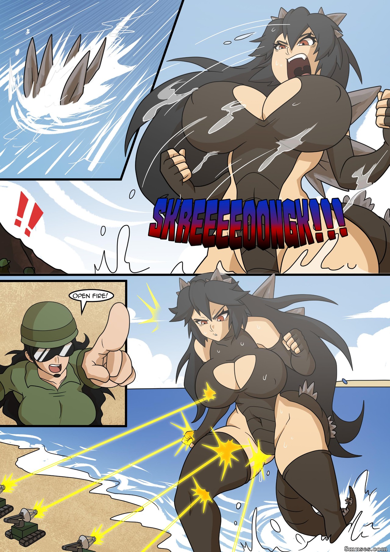 Kaiju Girls - Issue 5 - Page 18