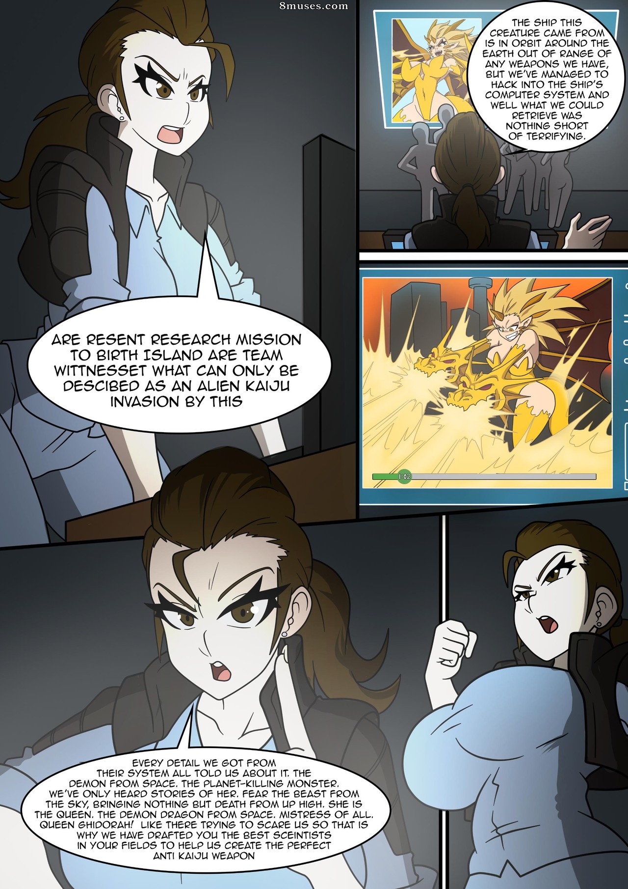 Kaiju Girls - Issue 5 - Page 4