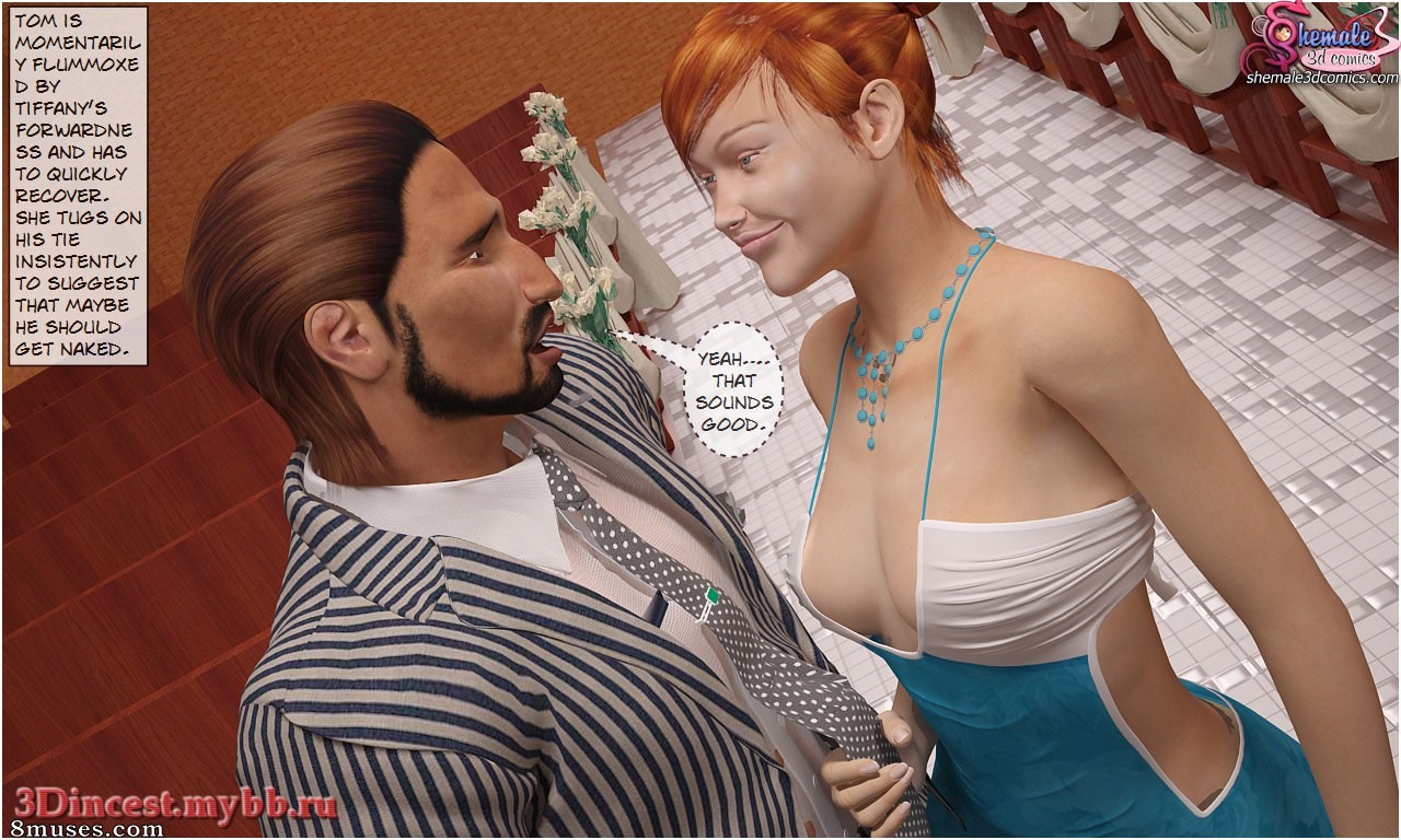 Shemale3DComics.com Collection - Três em uma na igreja - Página 5