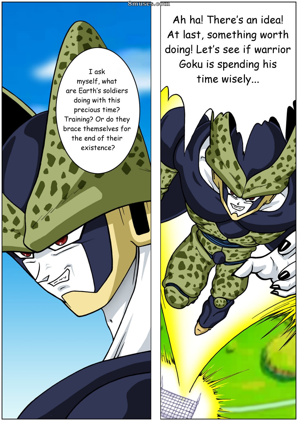 Ranma Books Comics - Dragon Ball Z - Cell Game - Page 5