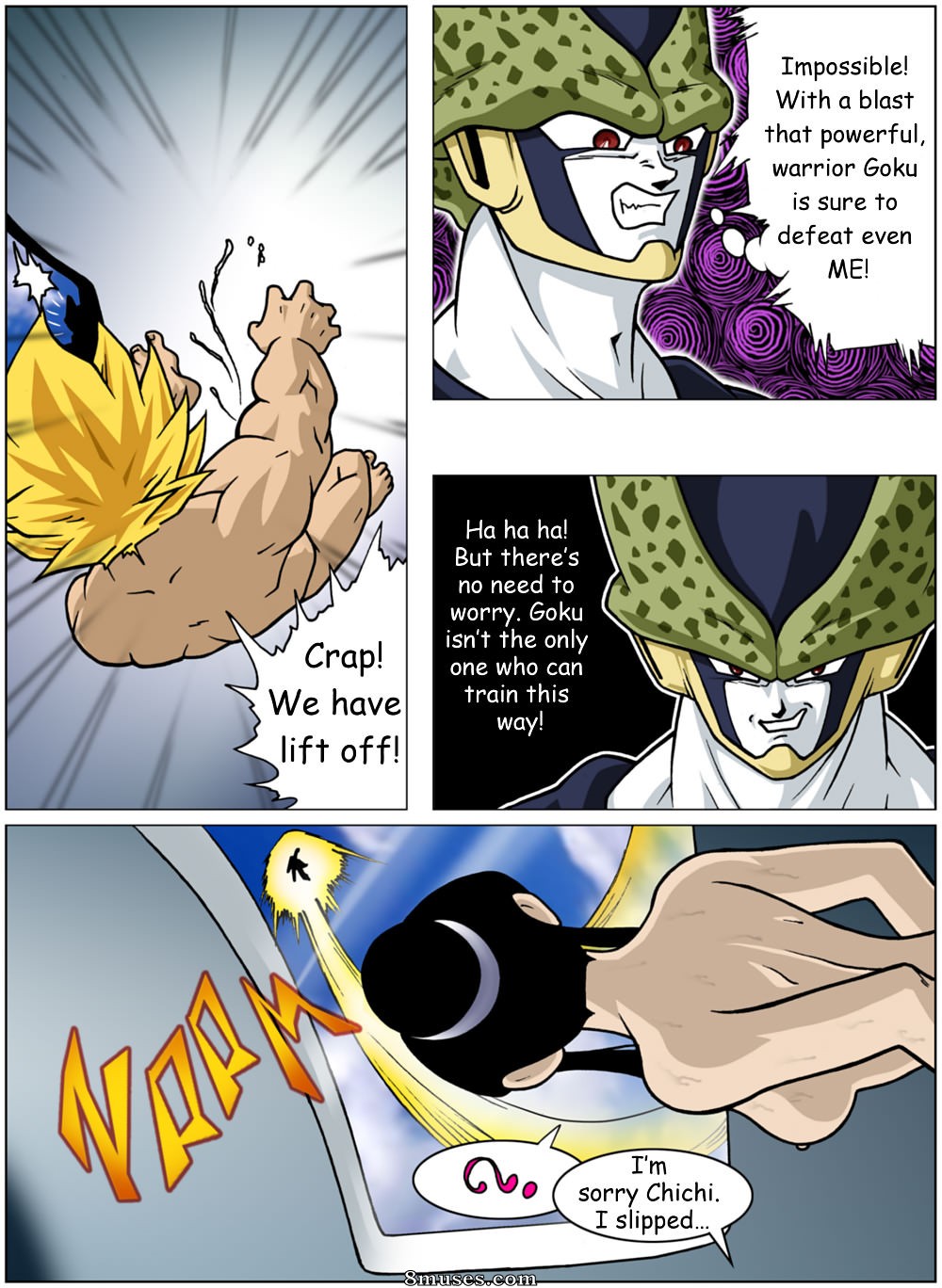 Ranma Books Comics - Dragon Ball Z - Jogo de Cell - Página 16