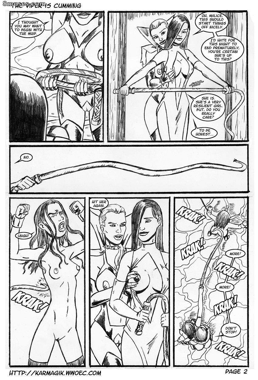 Karmagik Comics - The Viper is Cumming - Page 2