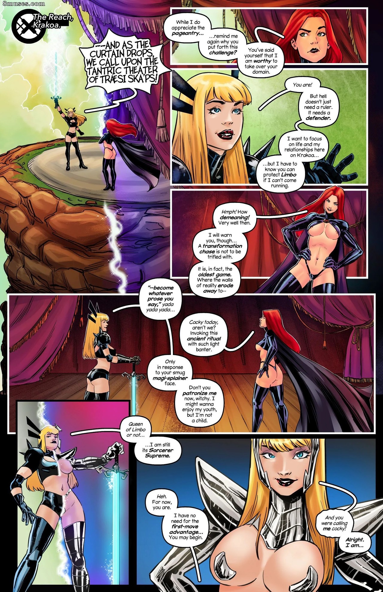 Tracy Scops Comics - X-men -House Of XXX - A Game Of Life And Sex - Page 3