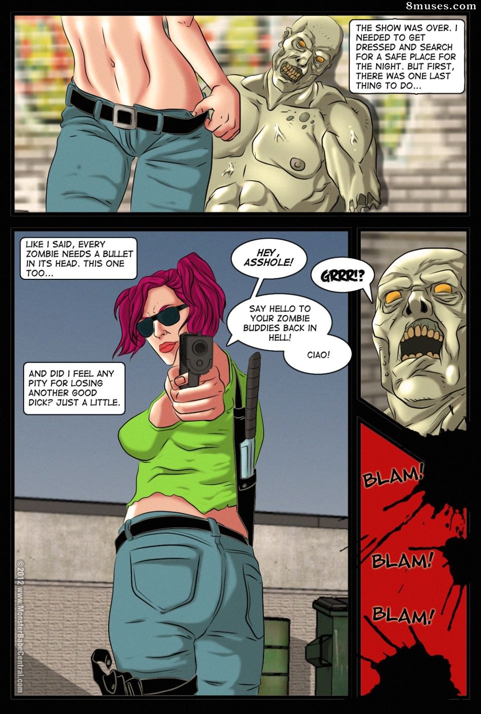 Monster Babe Central - Just Passing Through - Page 5