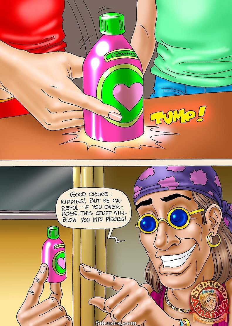 Seduced Amanda Comics - Um orgia familiar - Página 4